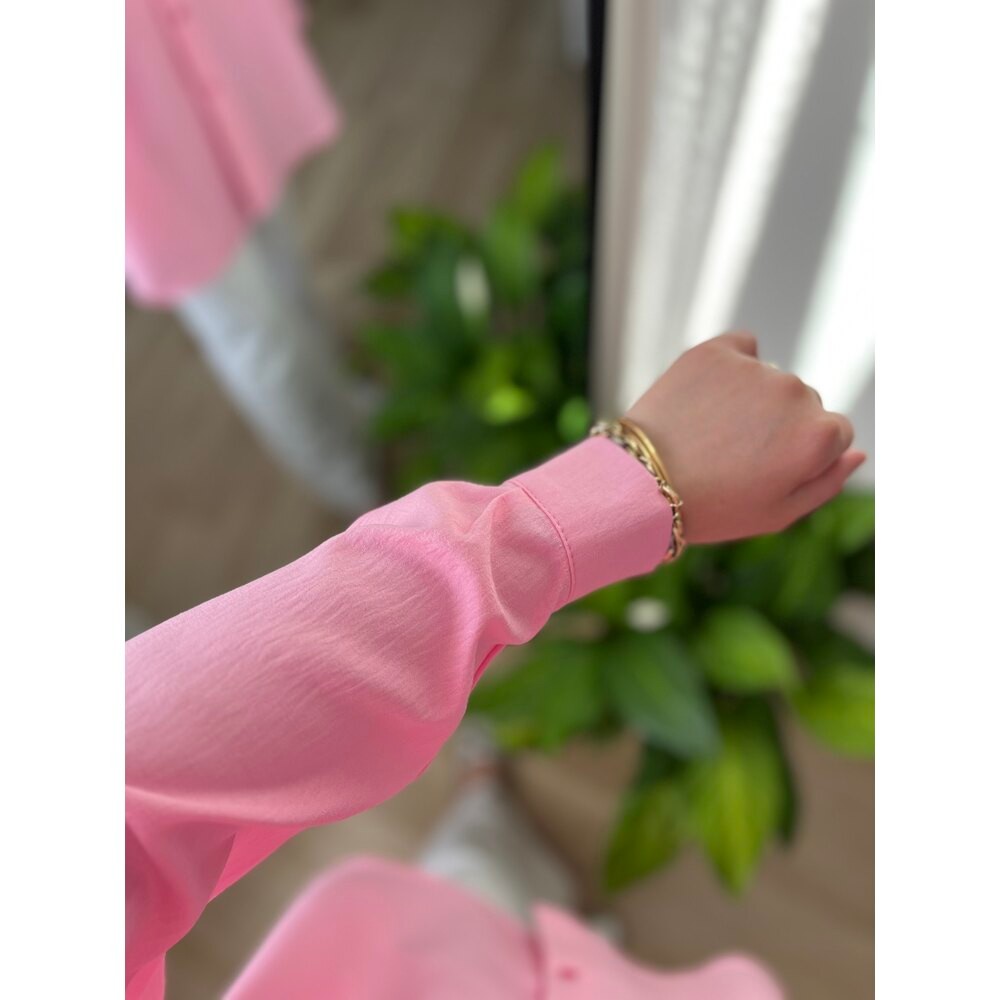 Soft Touch Pembe Gömlek
