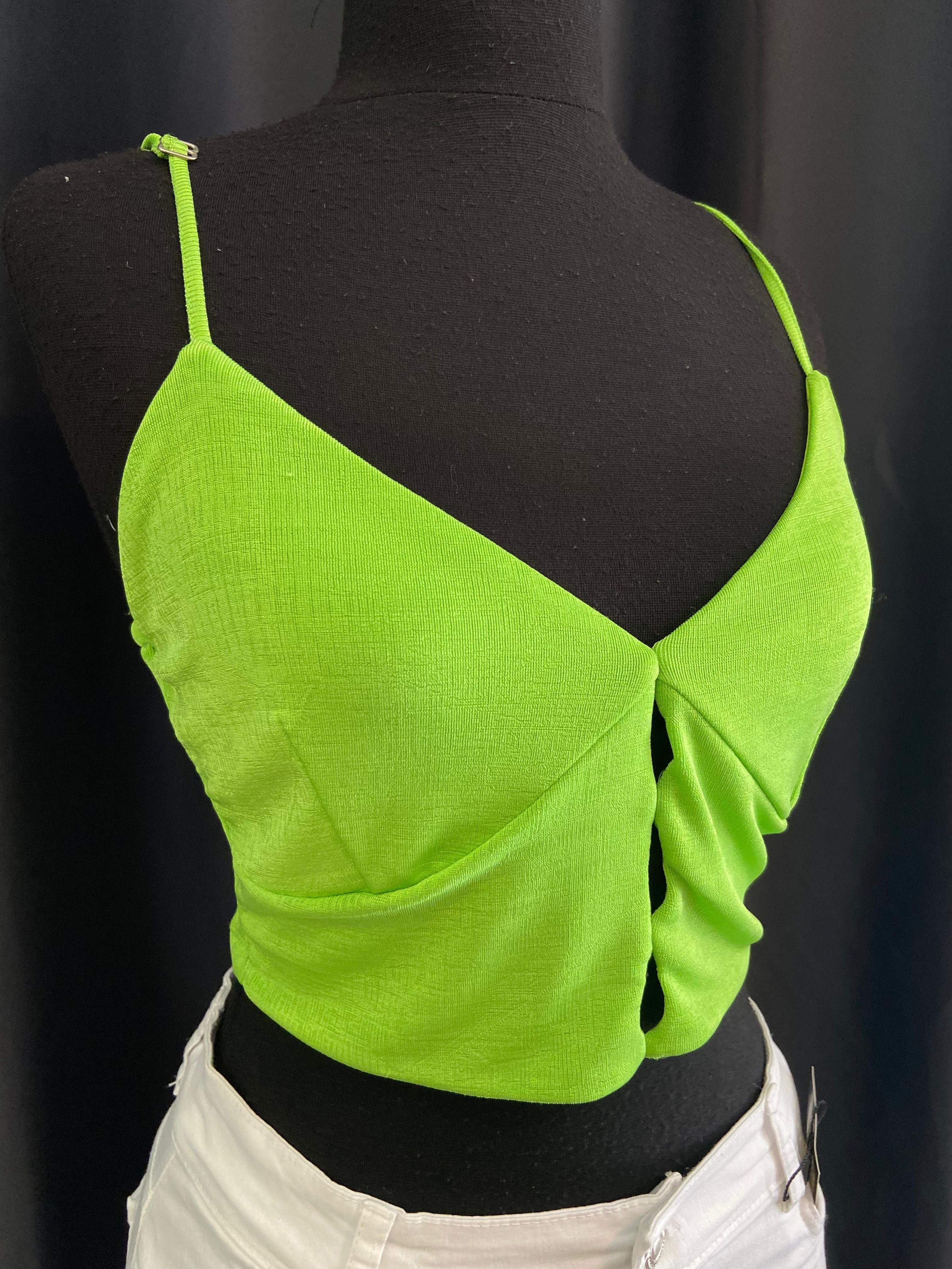 Yeşil Dekolteli Crop