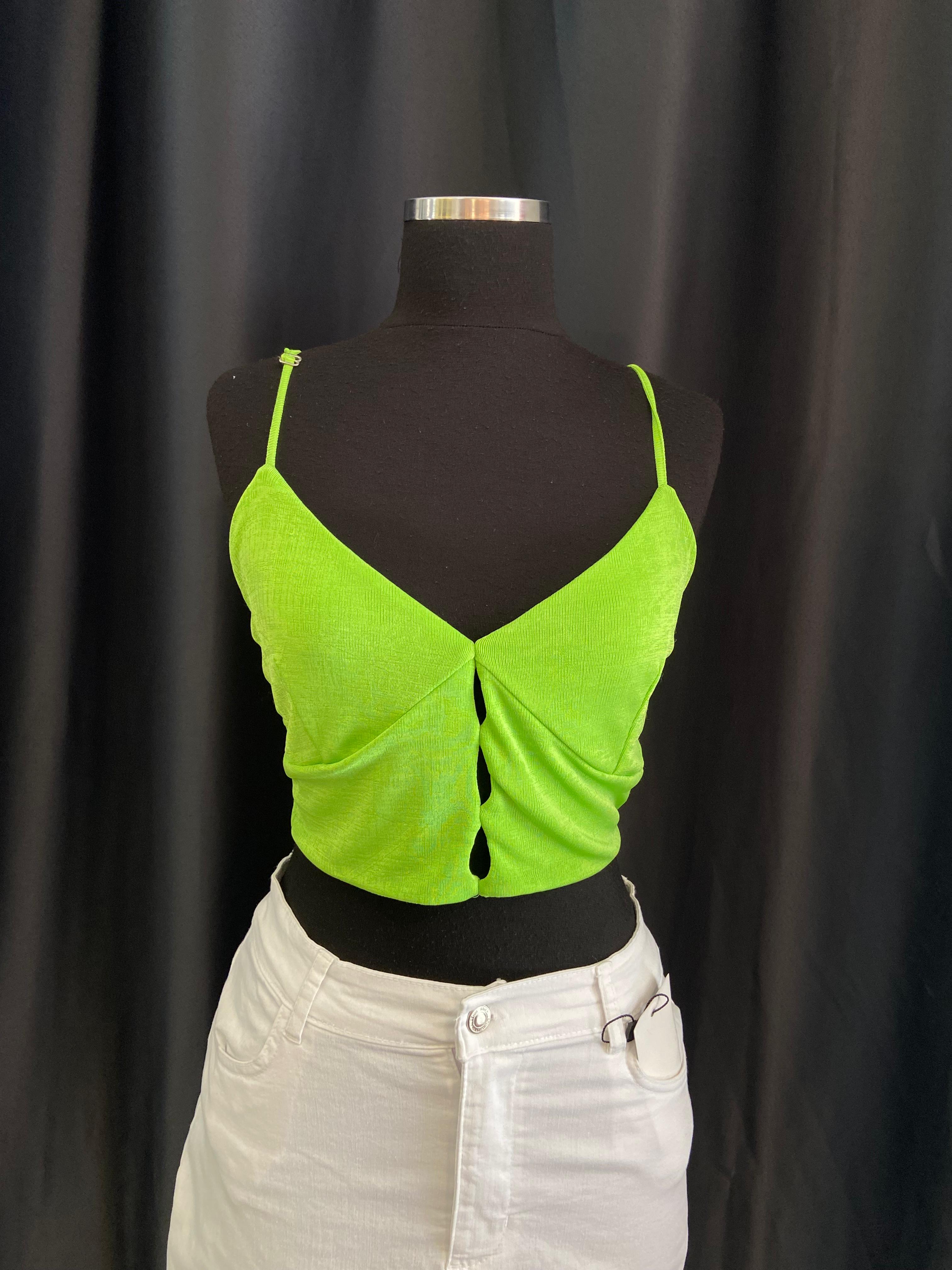 Yeşil Dekolteli Crop