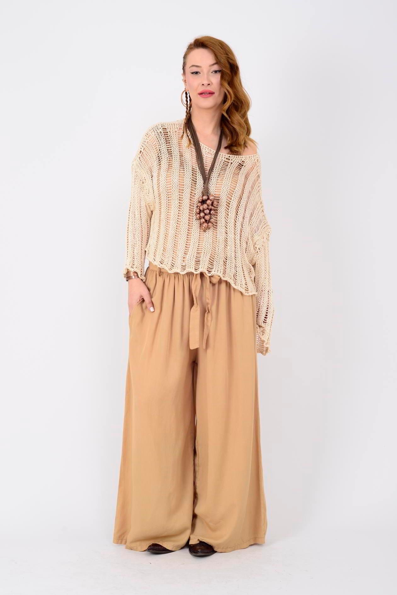 LOVA BELİ LASTİKLİ PANTOLON   image