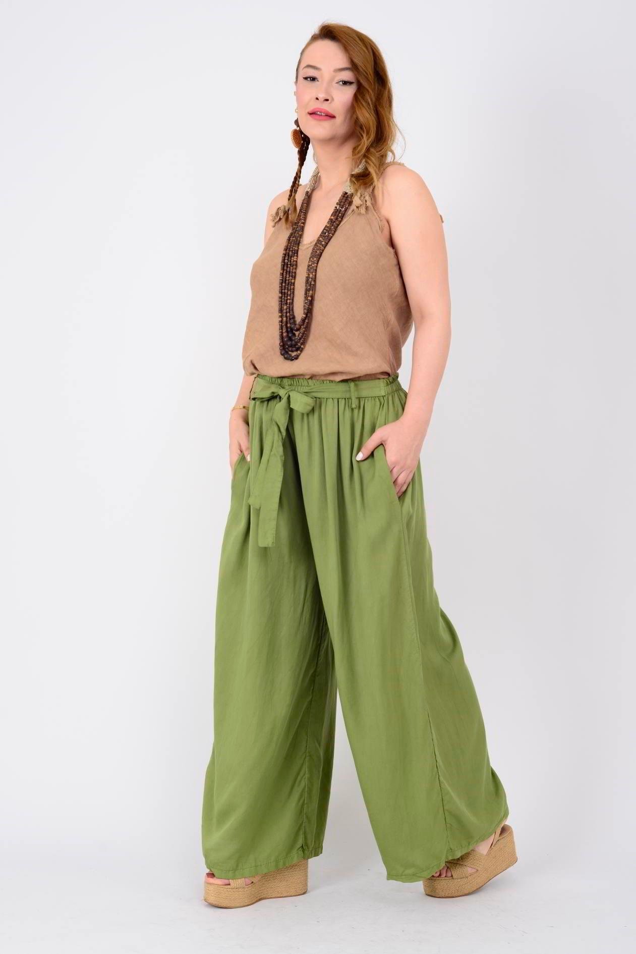 LOVA BELİ LASTİKLİ PANTOLON  