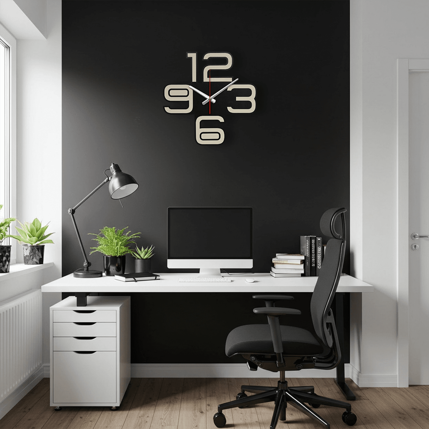 Urban Code Ahşap Duvar Saati