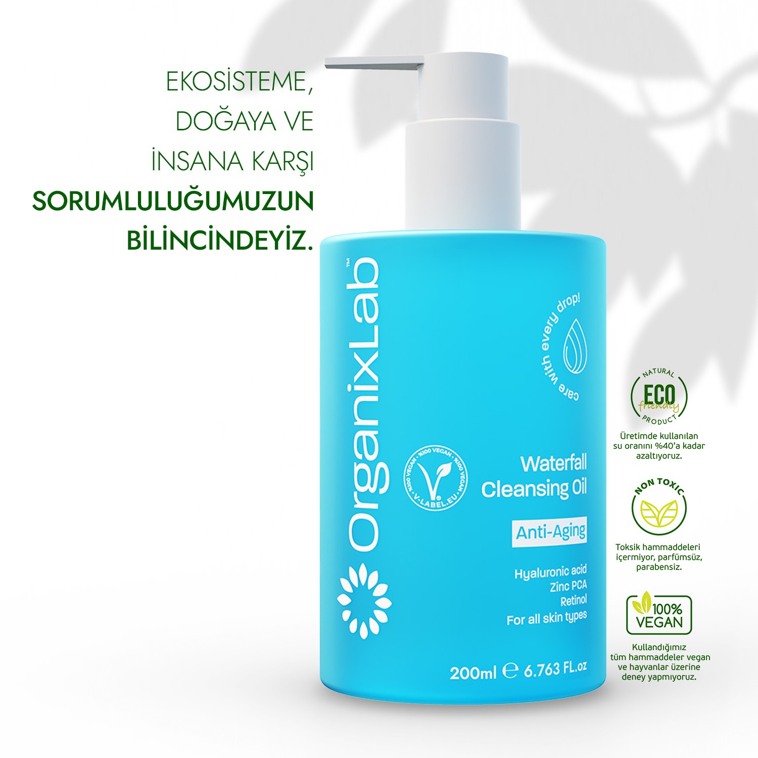 Waterfall Cleansing Oil Yüz Temizleme Yağı