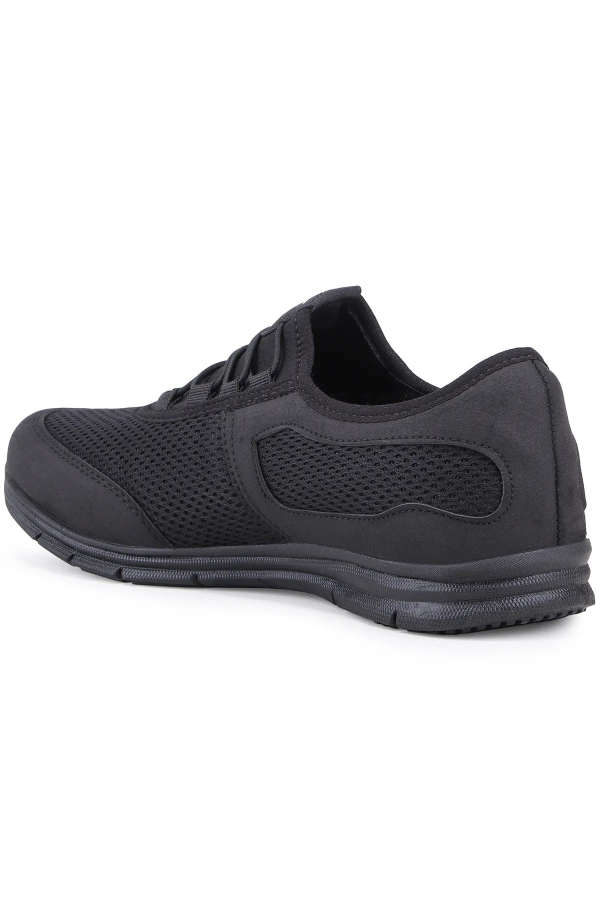 Kevın Siyah Siyah Rahat Taban Günlük Yürüyüş Koşu Erkek Sneaker Spor Ayakkabı KEVIN-5045