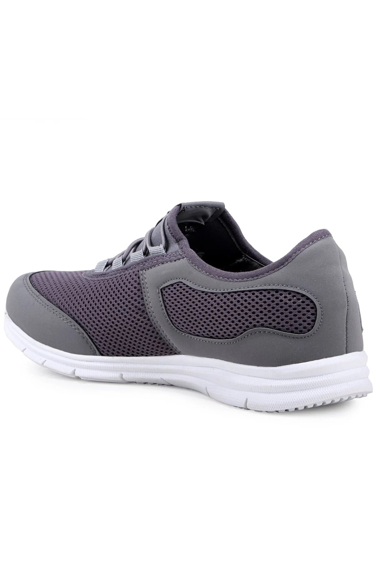 Kevın Füme Beyaz Rahat Taban Günlük Yürüyüş Koşu Erkek Sneaker Spor Ayakkabı KEVIN-5045