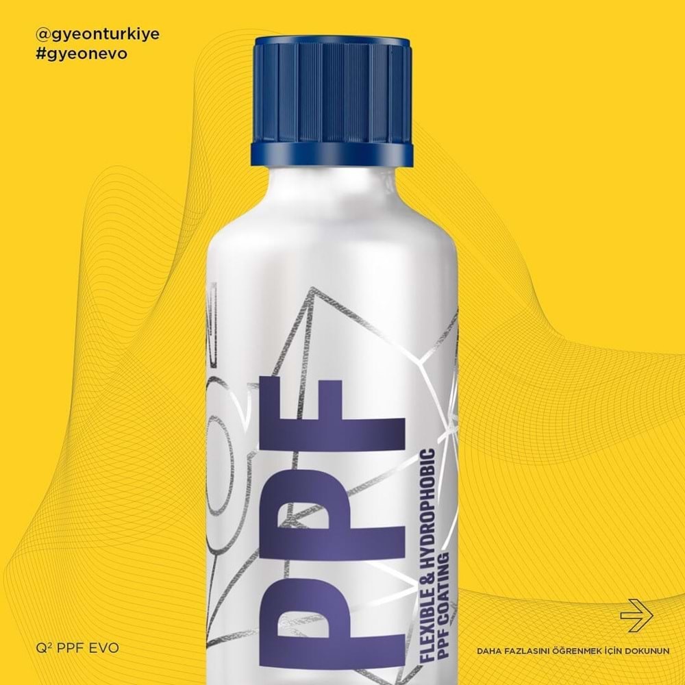 GYEON Q² PPF Folyolara Özel Seramik Kaplama - 50 Ml