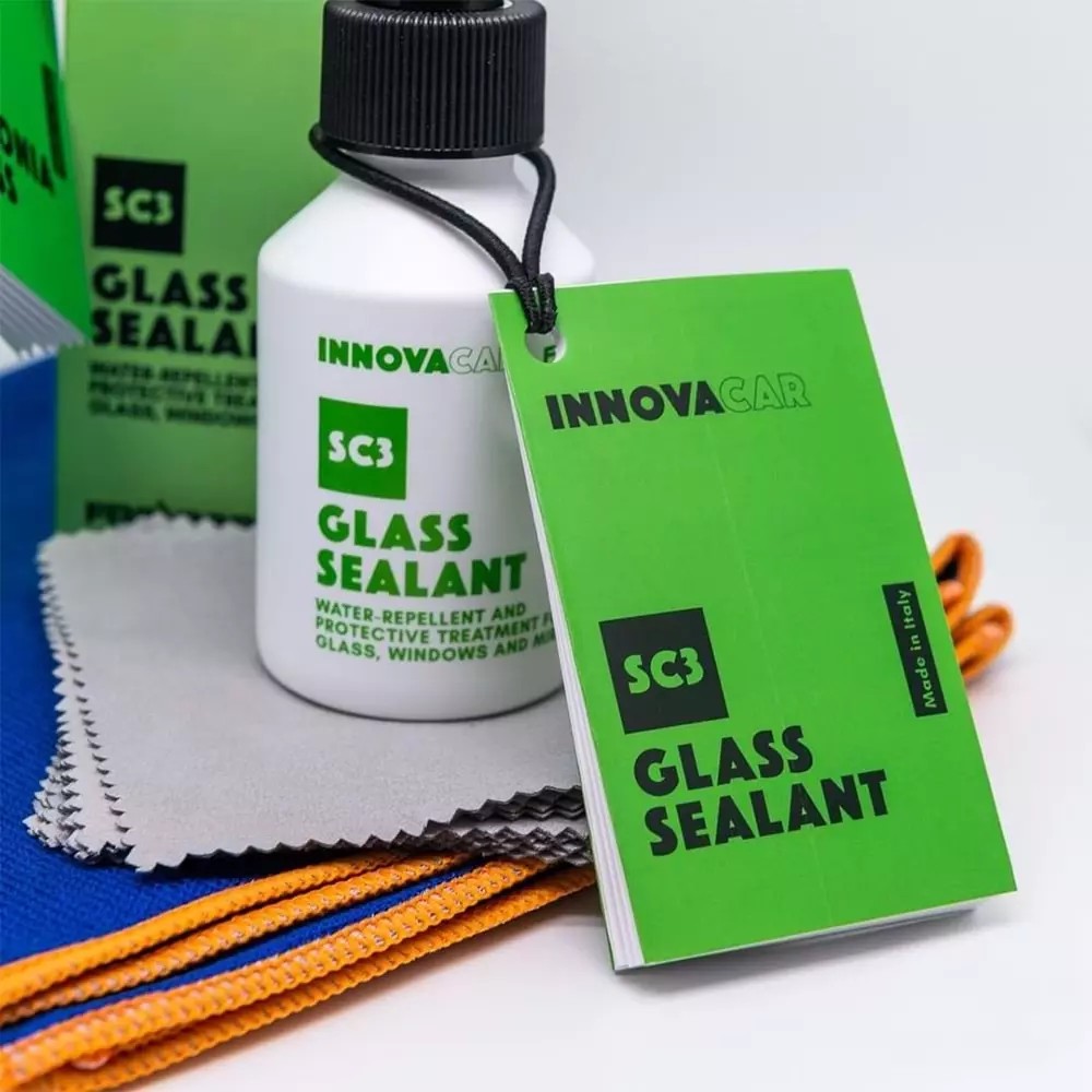 INNOVACAR SC3 GLASS SEALANT Cam Su İtici Yağmur Kaydırıcı Nano Kaplama - 100 Ml