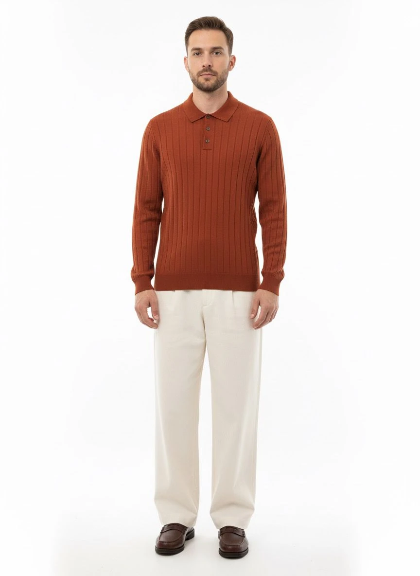 TEOS TRİKO POLO YAKA