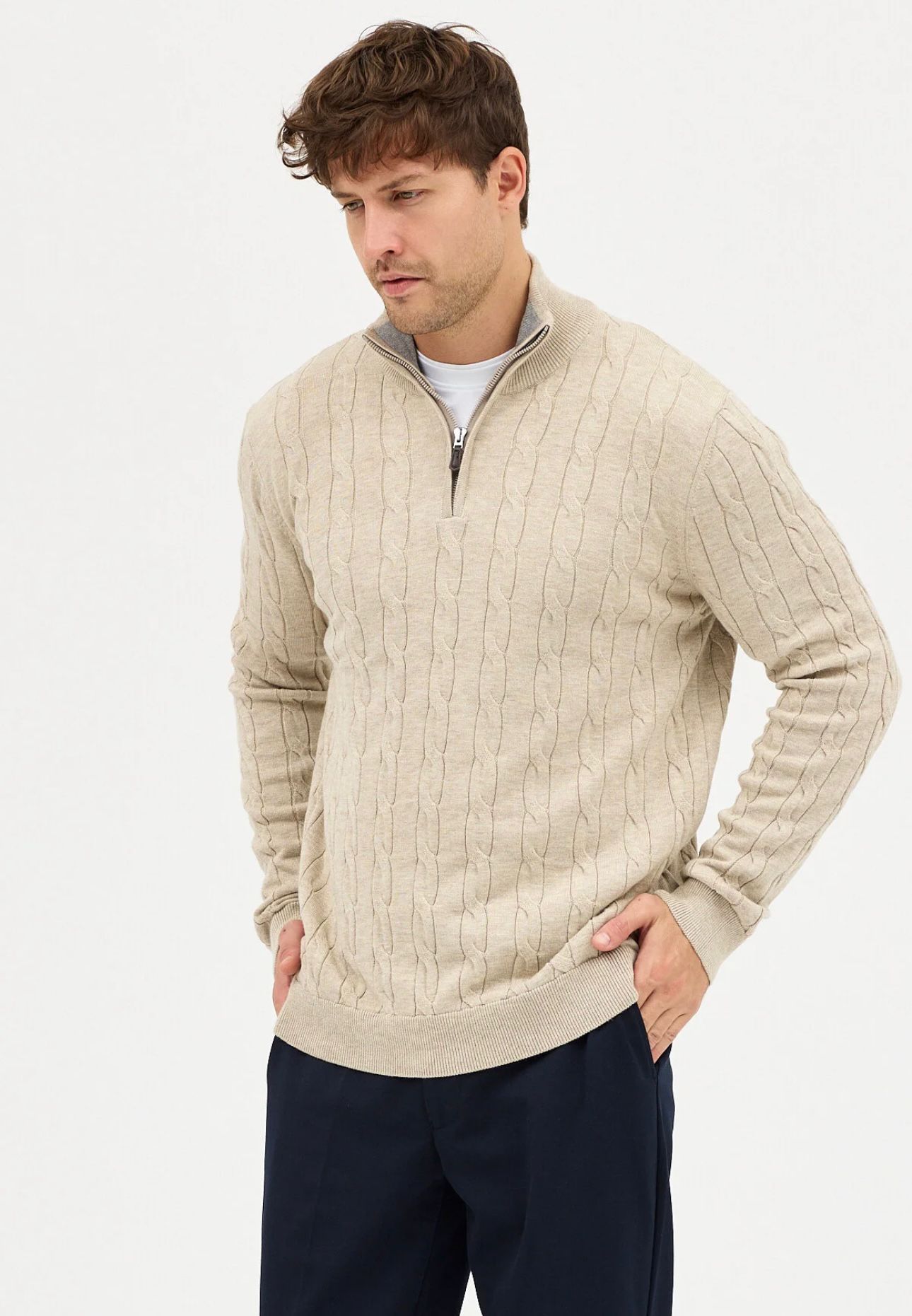 TEOS YARIM FERMUAR KAZAK