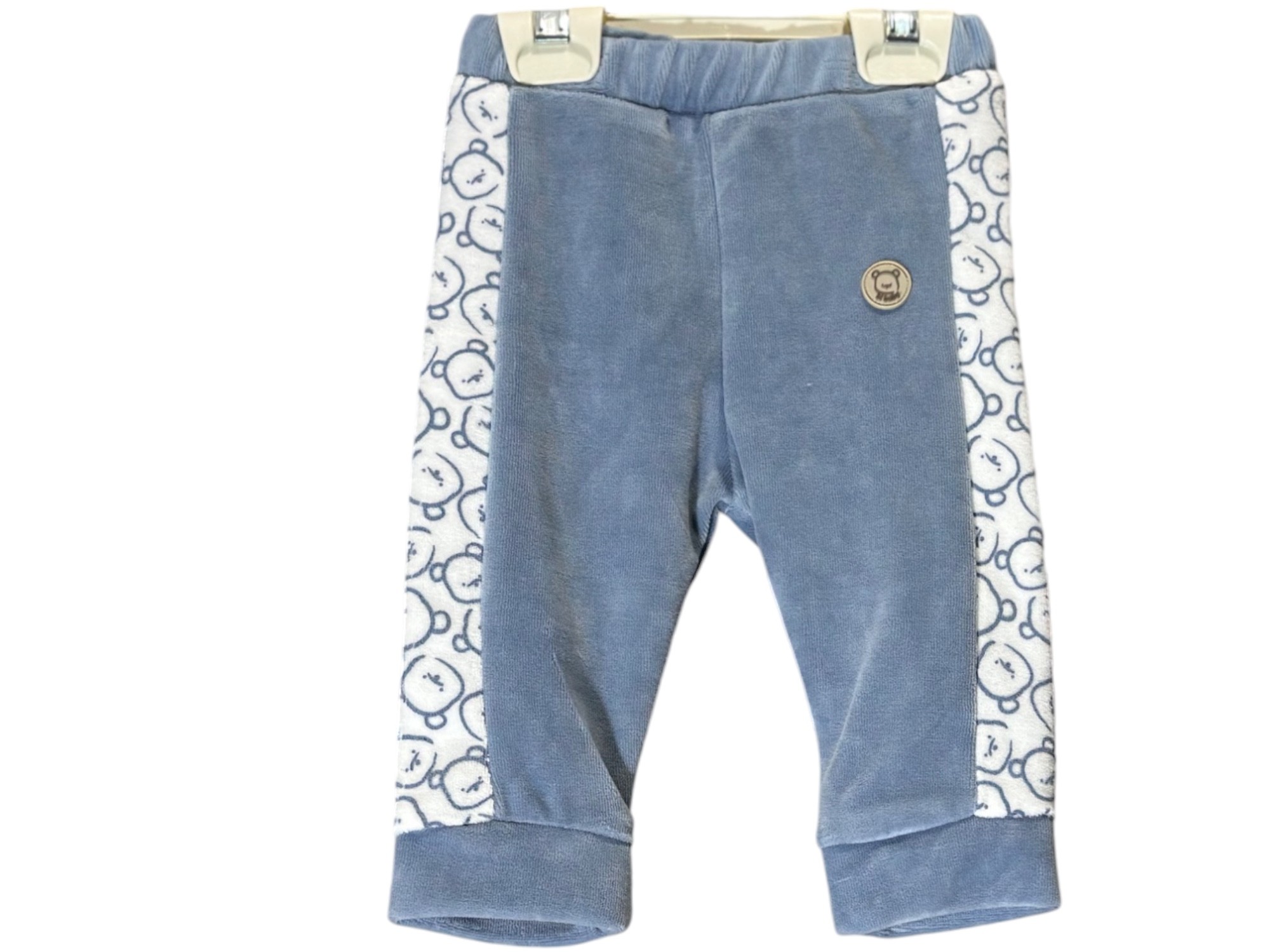 BİBABY ORGANİK  ERKEK ÇOÇUĞU KADİFE SWEAT LİFE 2'Lİ  TAKIM