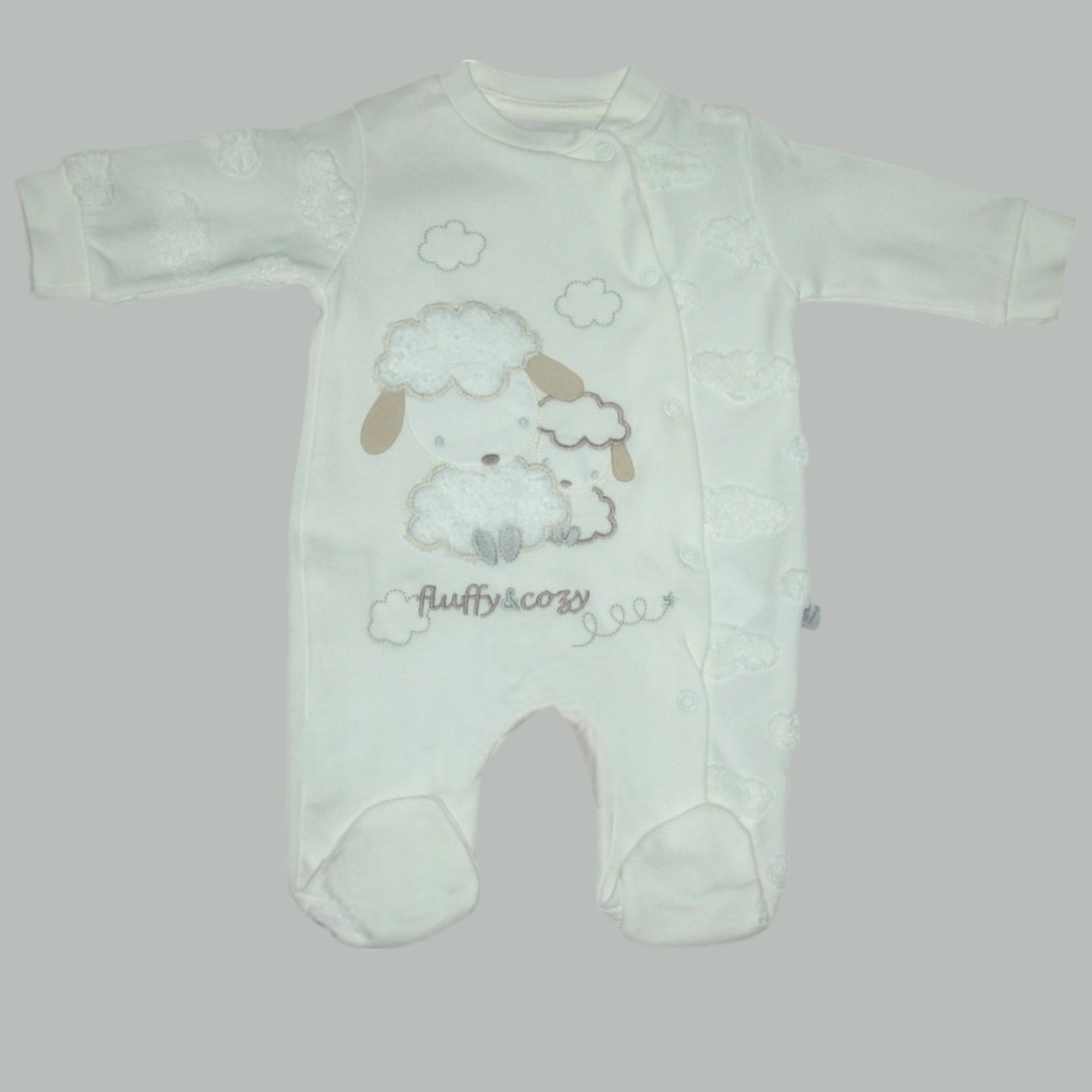 BABYBAL KUZU KARDEŞLER BEYAZ TULUM