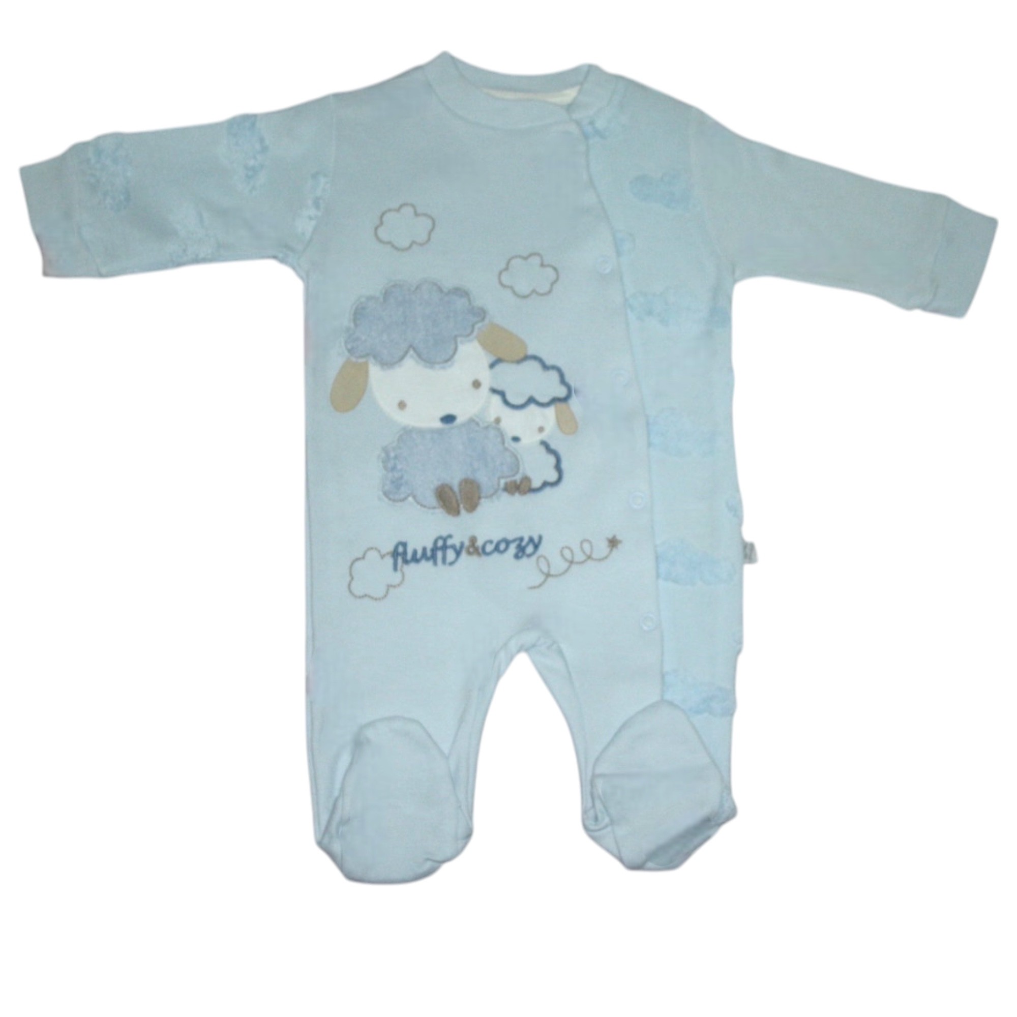 BABYBAL KUZU KARDEŞLER MAVİ TULUM