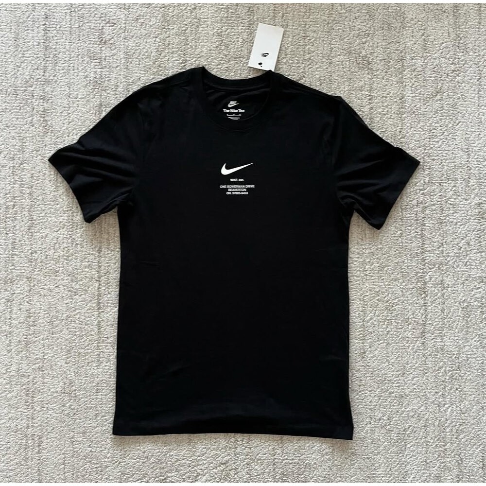 Nike Sportswear Big Swoosh T-Shirt 'Black'