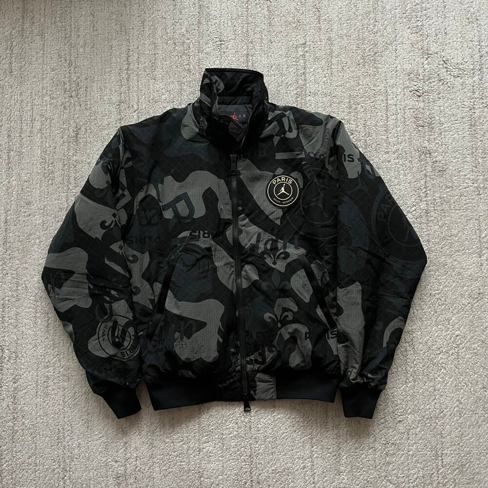 Jordan Paris Saint-Germain Jacket 'Black'