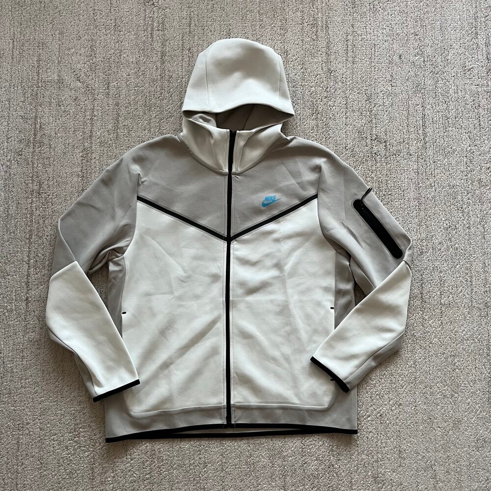 Nike Sportswear Tech Fleece Full-Zip Hoodie 'Light Iron Ore'
