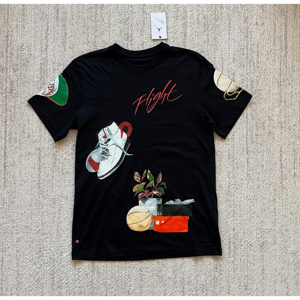 Air Jordan Artist Series By Jacob Rochester Graphic T-Shirt 'Black'