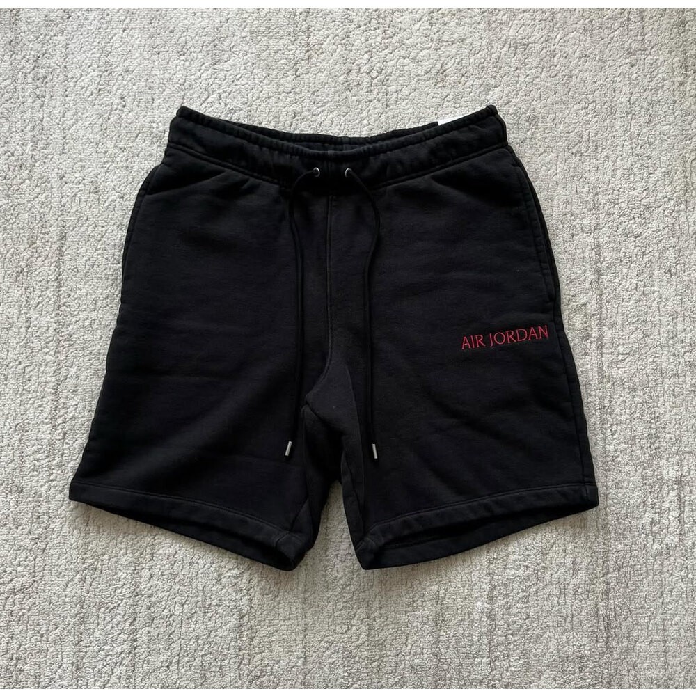 Air Jordan Wordmark Fleece Shorts 'Black'
