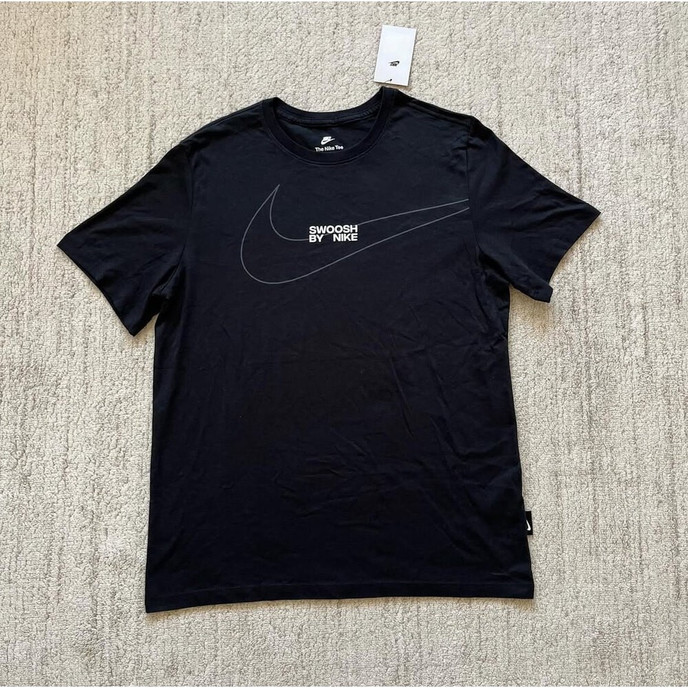 Nike Sportswear Big Swoosh Graphic T-Shirt 'Black'