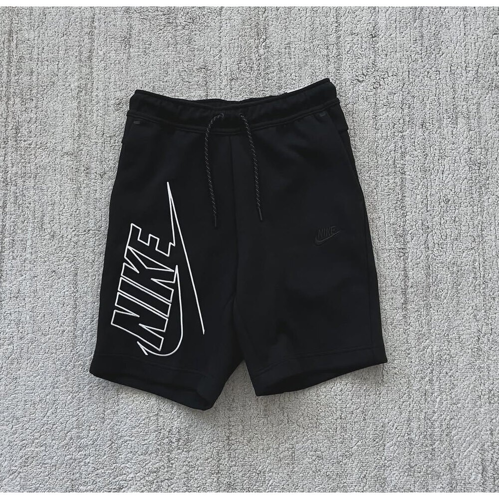 Nike Tech Fleece Futura Swoosh Shorts 'Black'