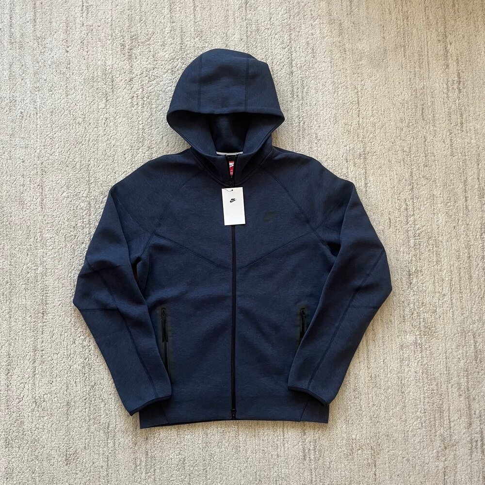 Nike Sportswear Tech Fleece Full-Zip Hoodie 'Obsidian Heather'
