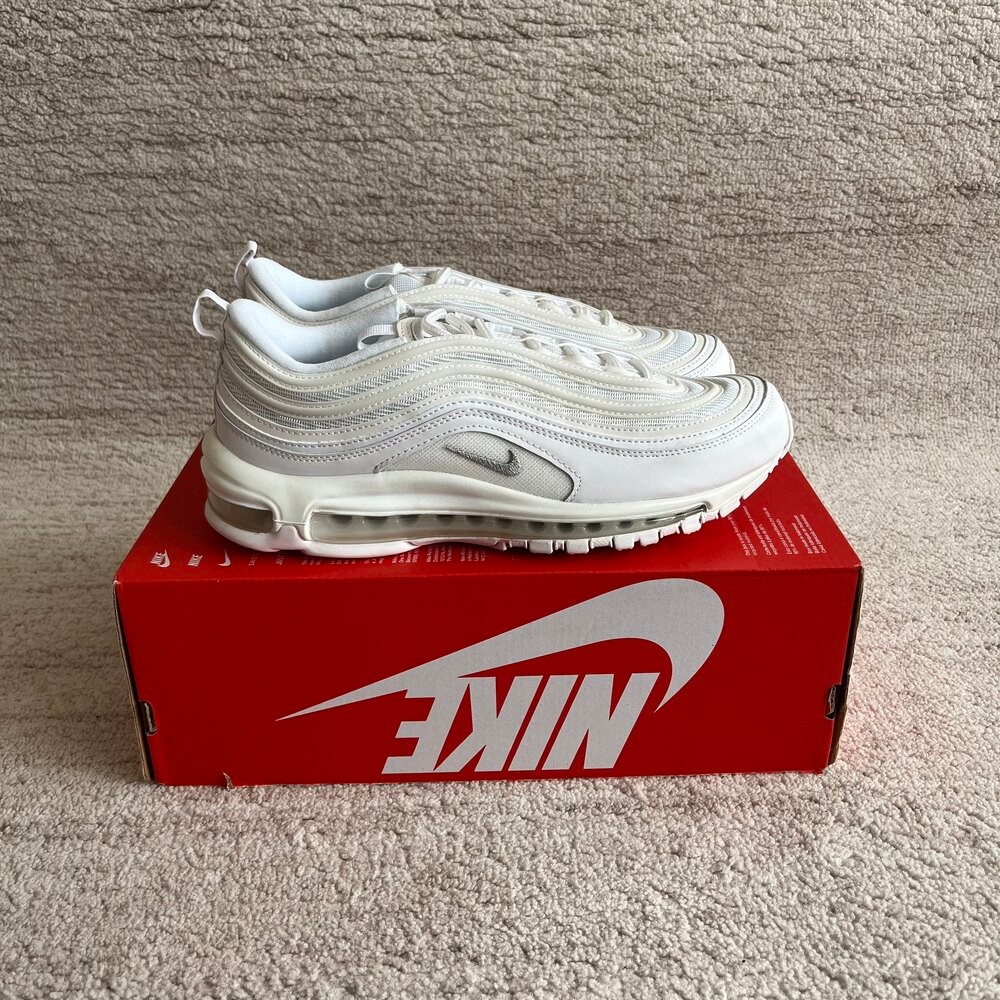 Nike Air Max 97 'Triple White Wolf Grey'