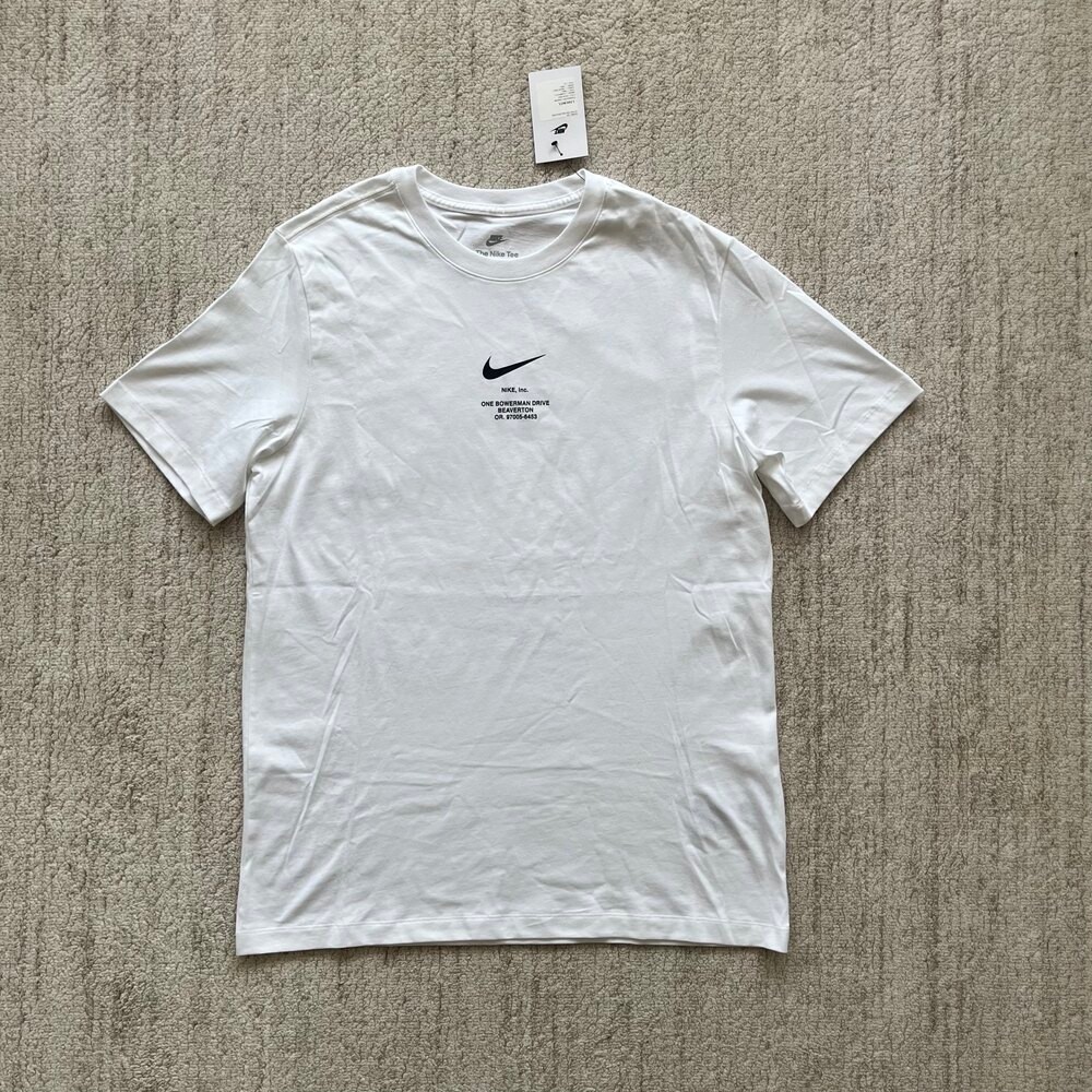 Nike Sportswear Big Swoosh T-Shirt 'White'