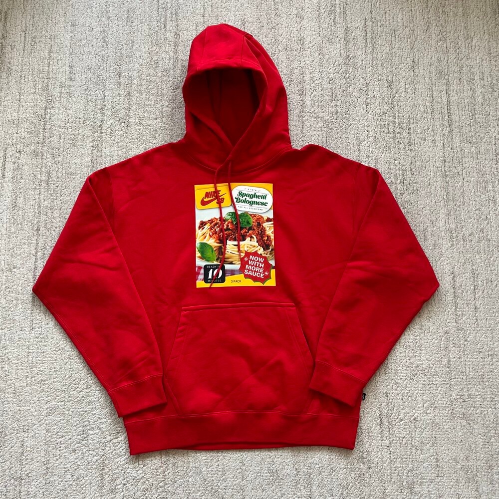 Nike SB Fleece Slowburn Pullover Hoodie 'University Red'