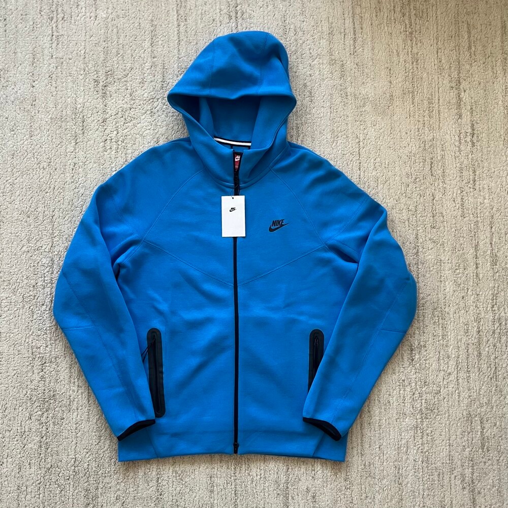 Nike Sportswear Tech Fleece Full-Zip Hoodie 'Light Photo Blue'