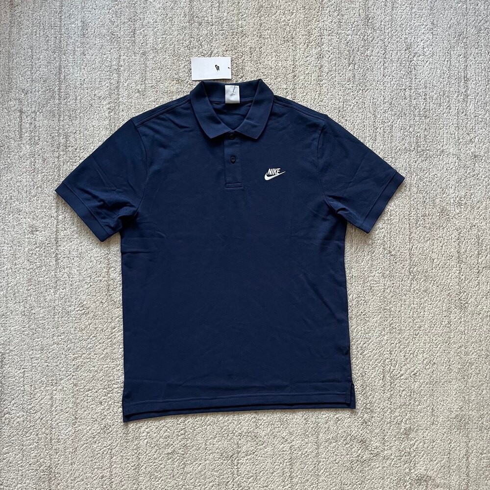 Nike Sportswear Club Matchup Polo 'Midnight Navy'