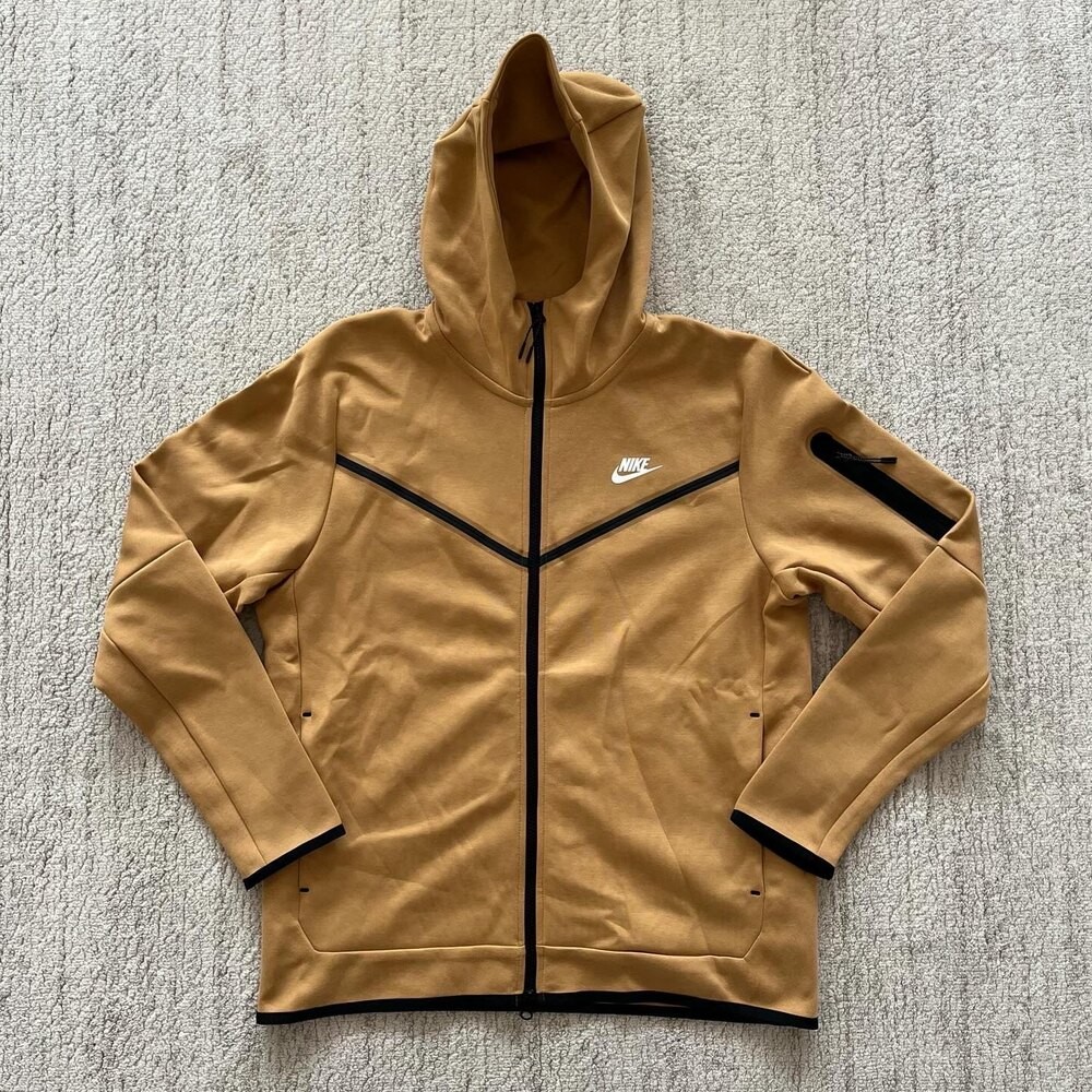 Nike Sportswear Tech Fleece Full-Zip Hoodie 'Soft Yellow'