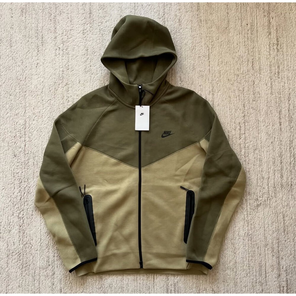 Nike Sportswear Tech Fleece Full-Zip Hoodie 'Neutral Olive'