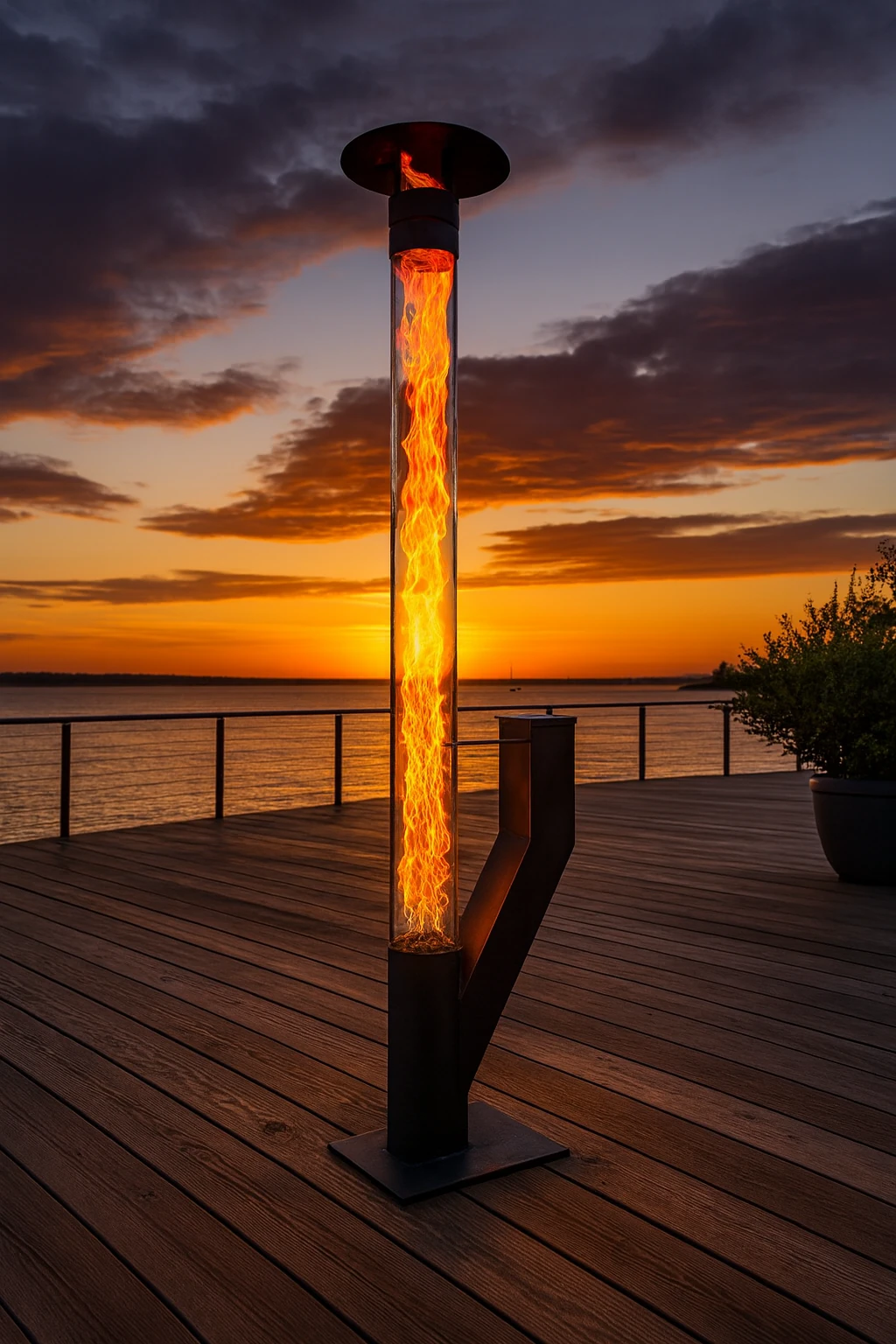 Pelet Sobası | Bahçe, Balkon ve Kamp İçin Dış Mekan Isıtıcısı, Füze Soba