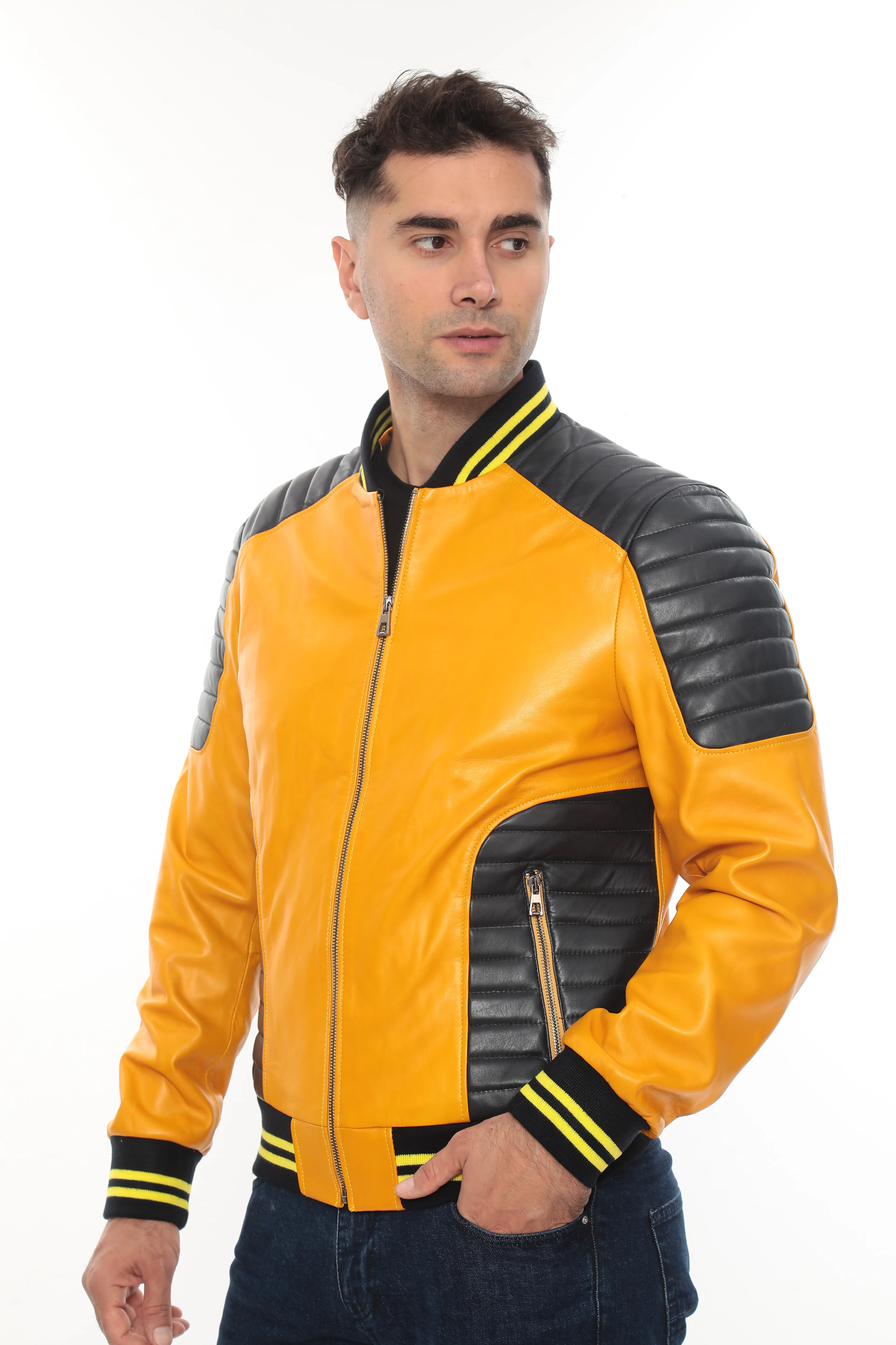 RV TEAM ERKEK DERİ MONT