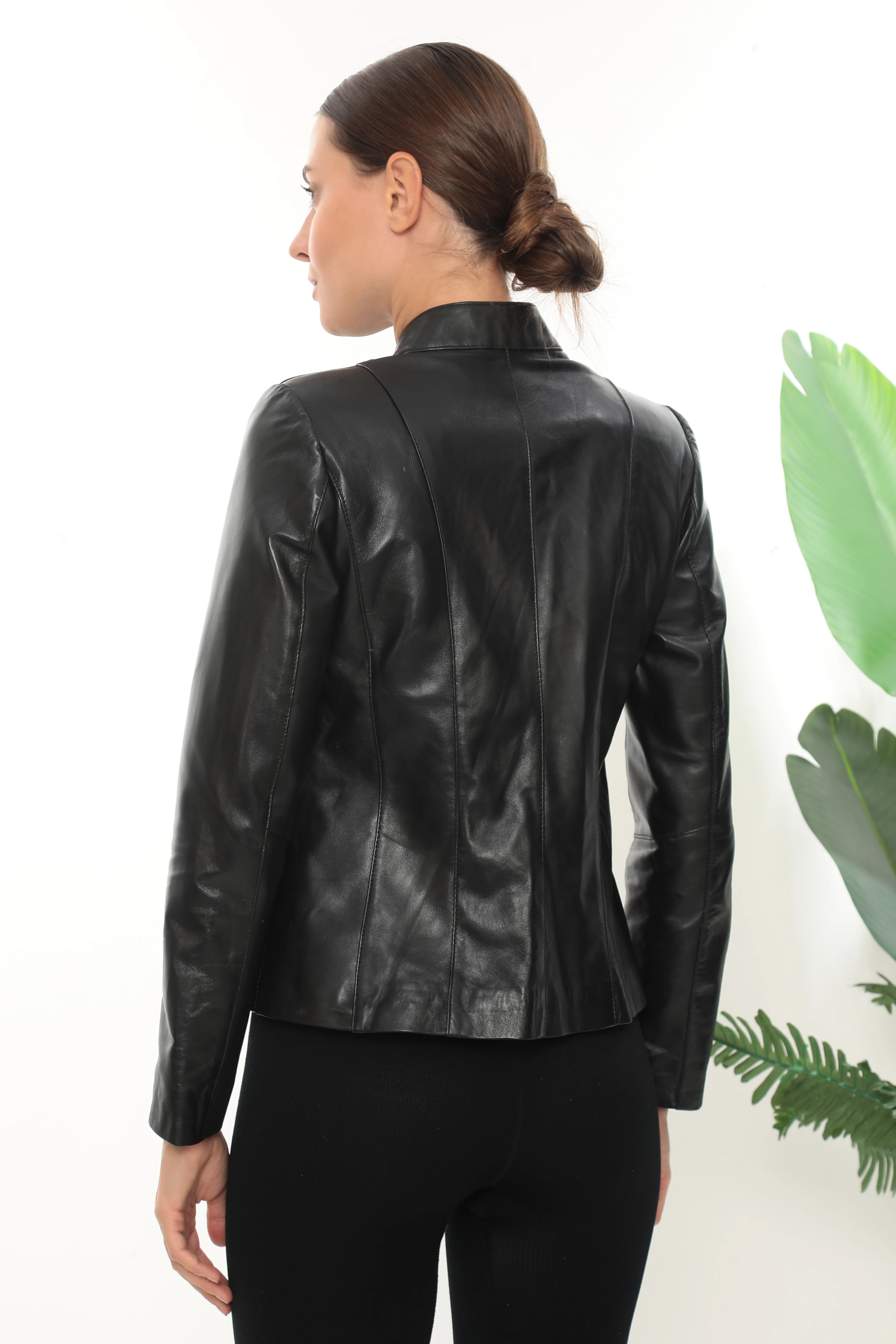 RV PAMELA KADIN DERİ MONT