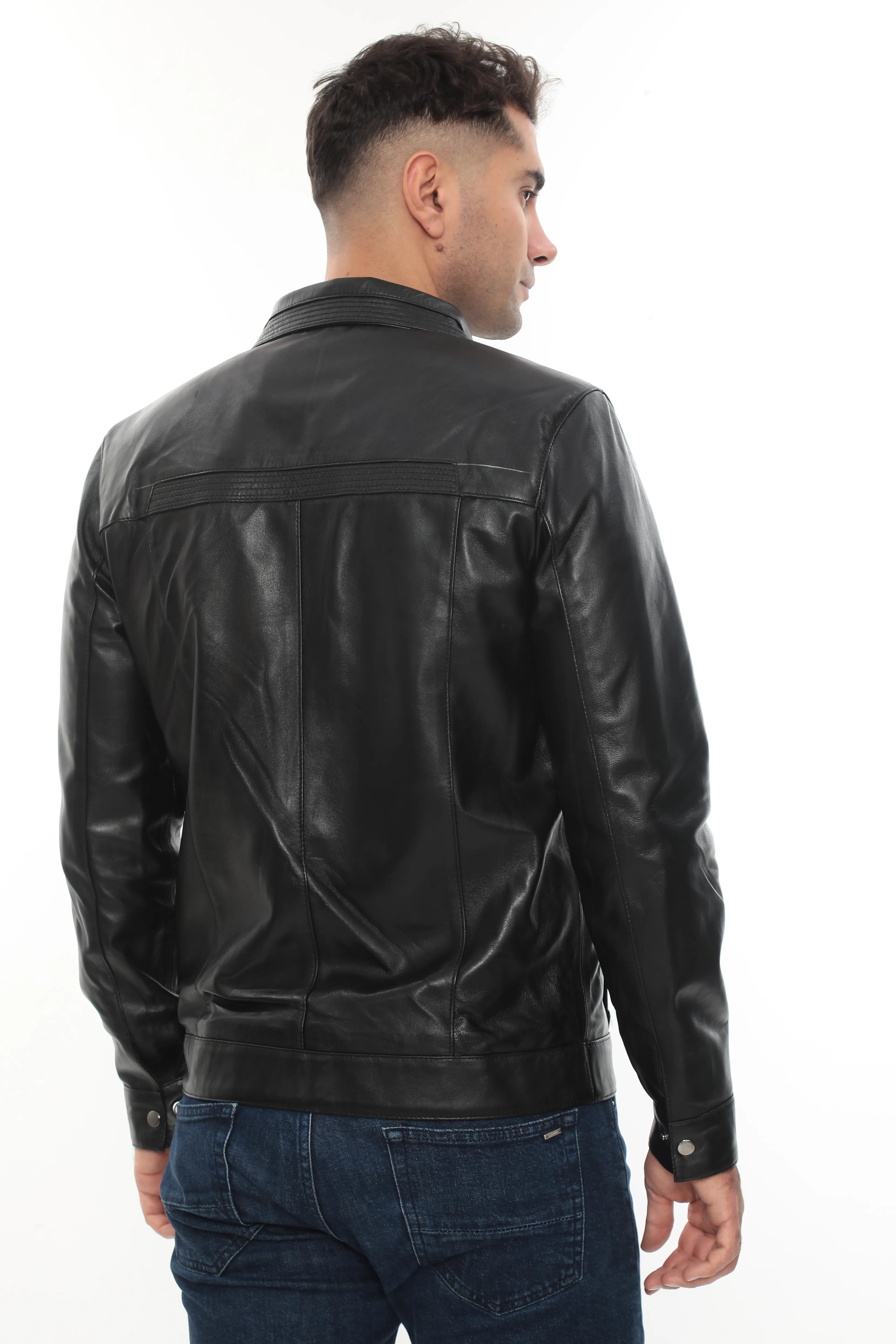 RV BORİS ERKEK DERİ MONT