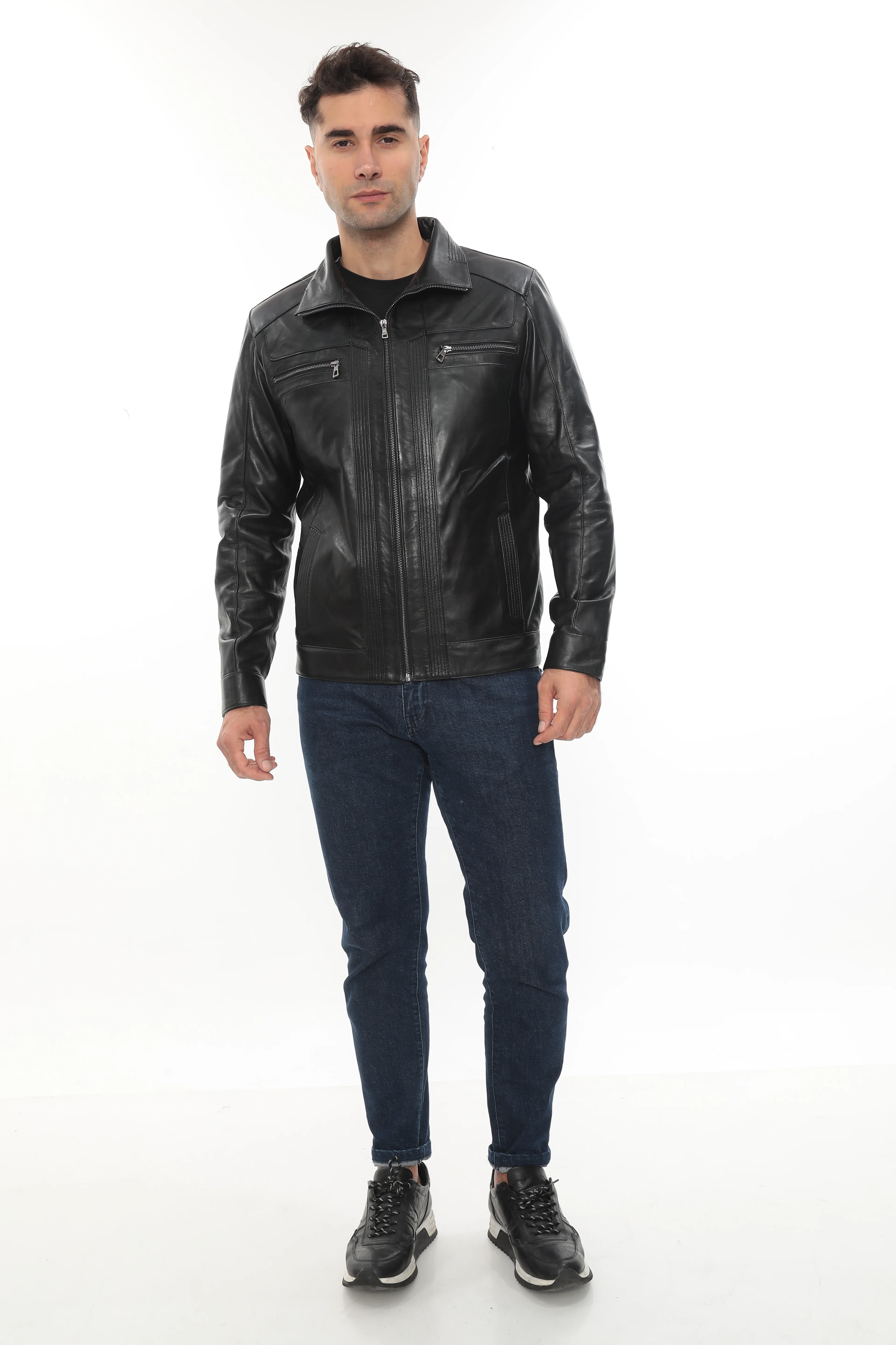 RV BORİS ERKEK DERİ MONT main variant image