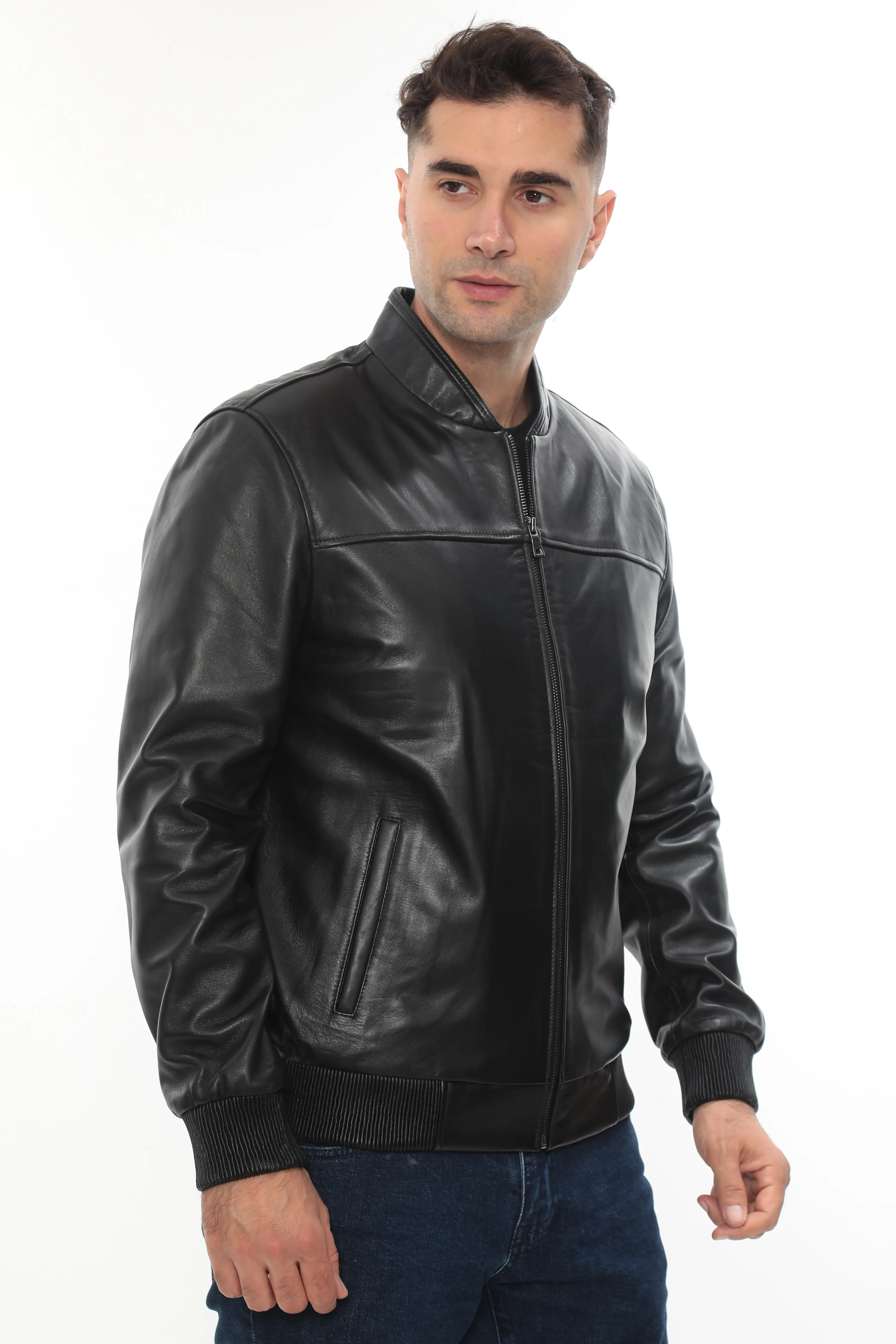 RV PAUL ERKEK DERİ MONT