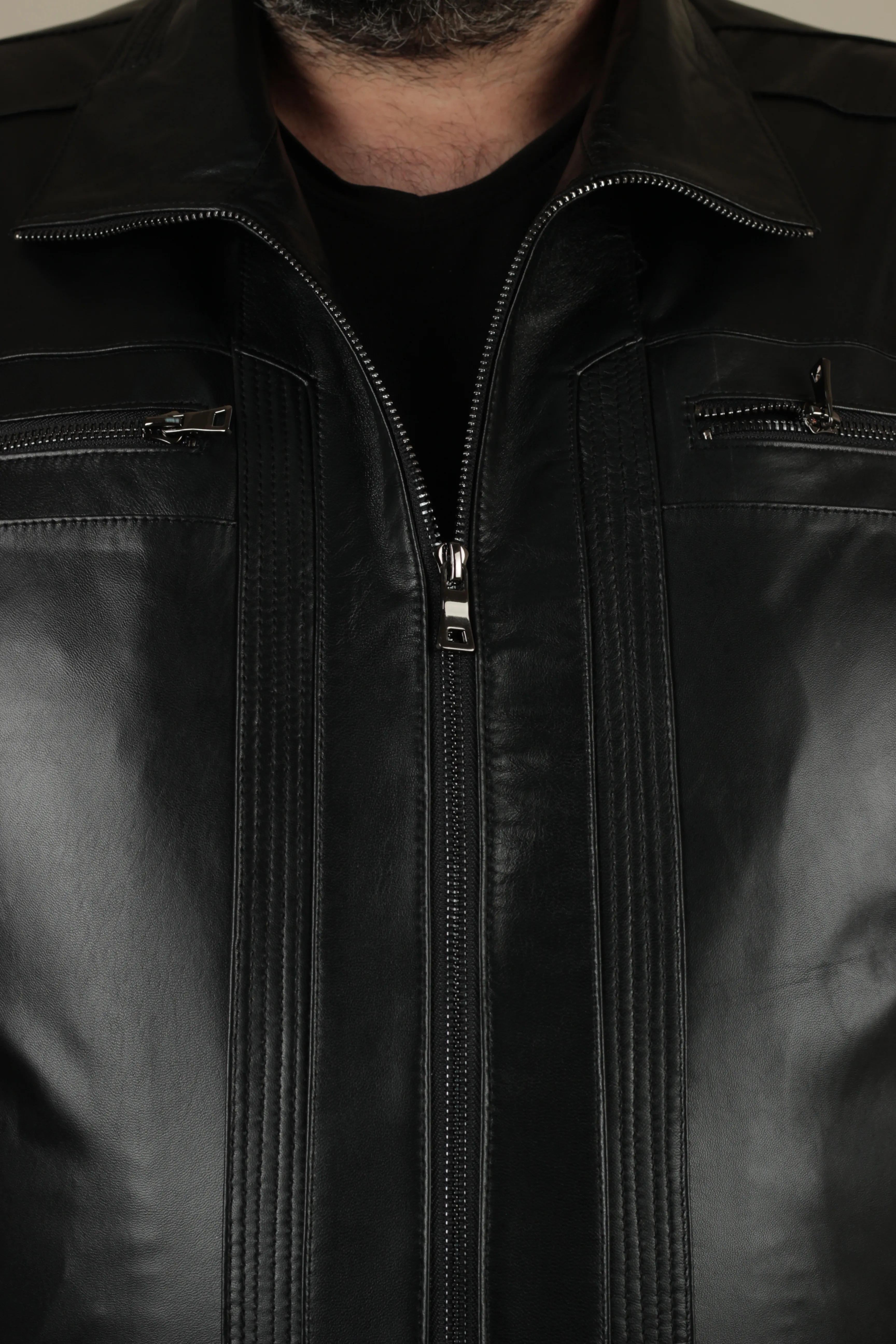 RV BOSS ERKEK BATTAL DERİ MONT