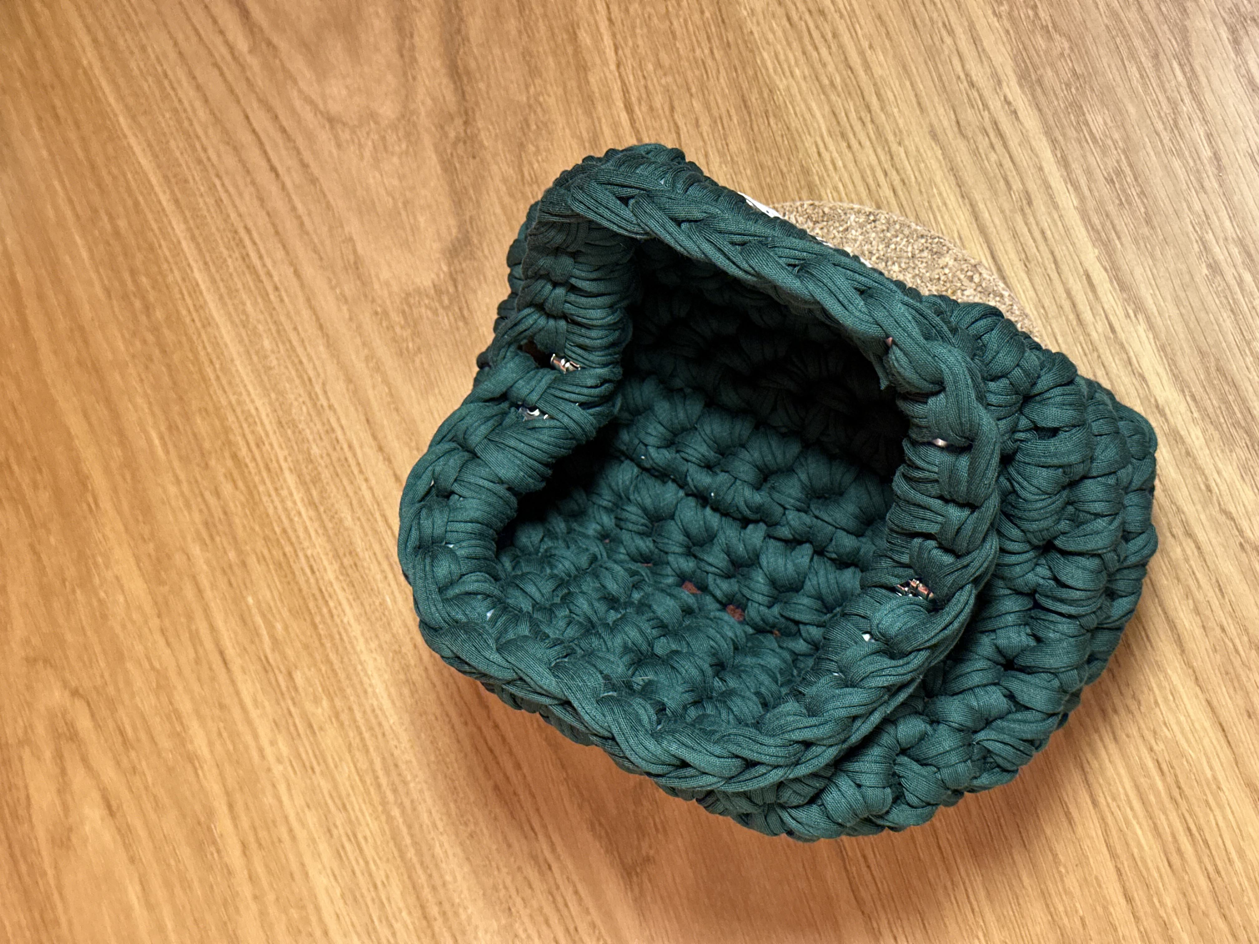 MINI Çift Renkli Makyaj Çantası/Clutch - Haki Yeşil