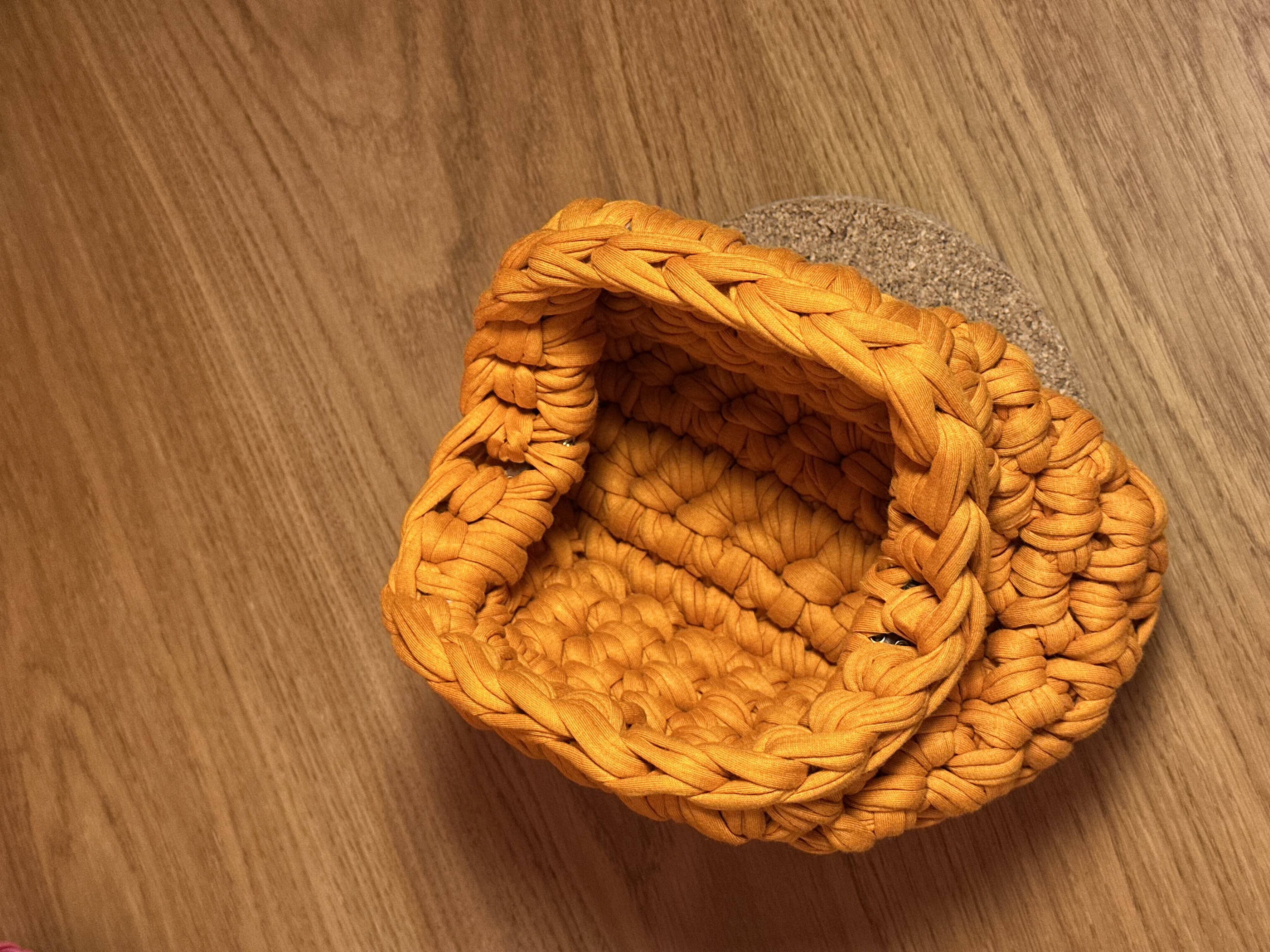 MINI Çift Renkli Makyaj Çantası/Clutch - Turuncu