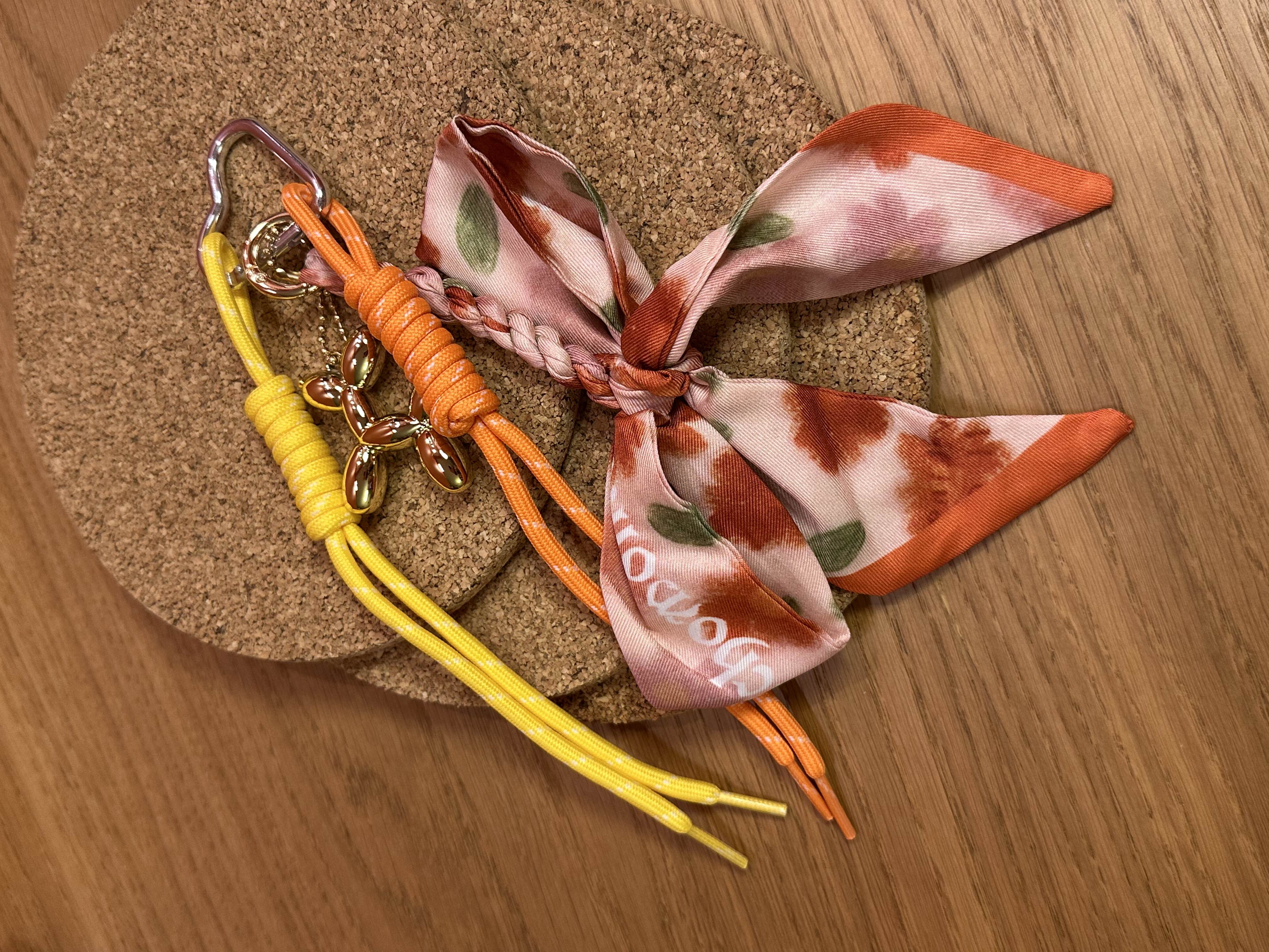 Fiyonk Fular Charm - Turuncu