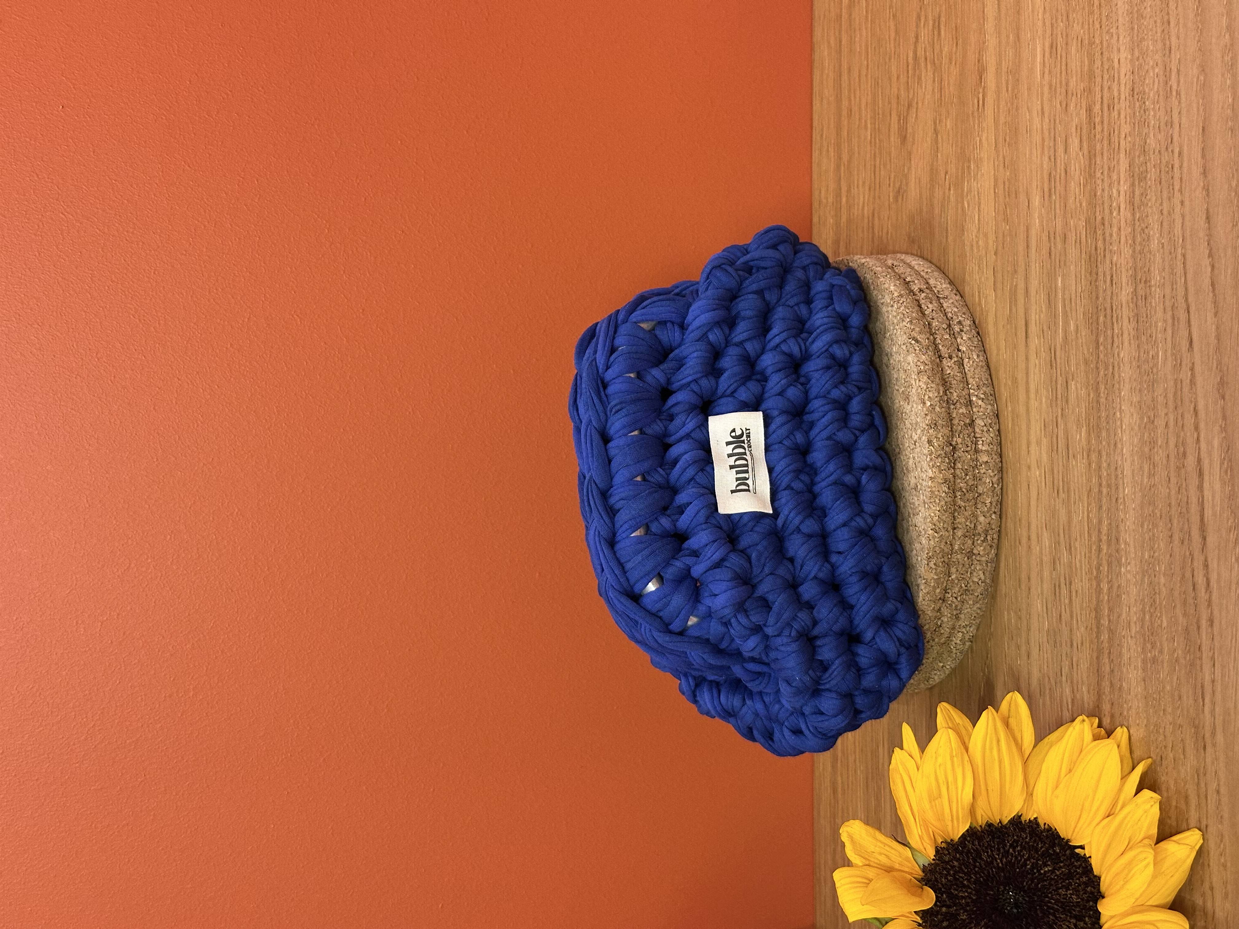 MINI Çift Renkli Makyaj Çantası/Clutch - Mavi