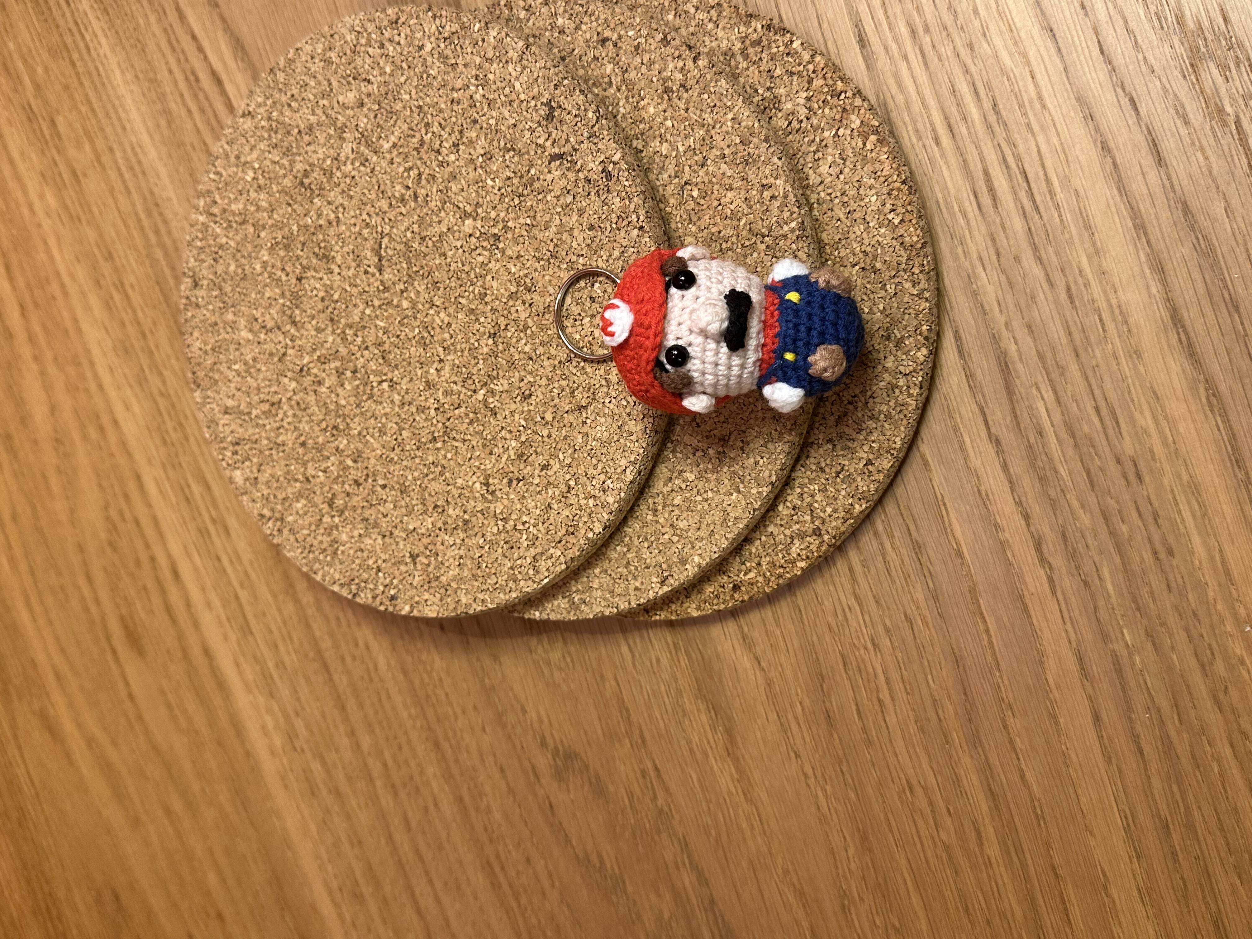 Super Mario El Örgüsü Anahtarlık