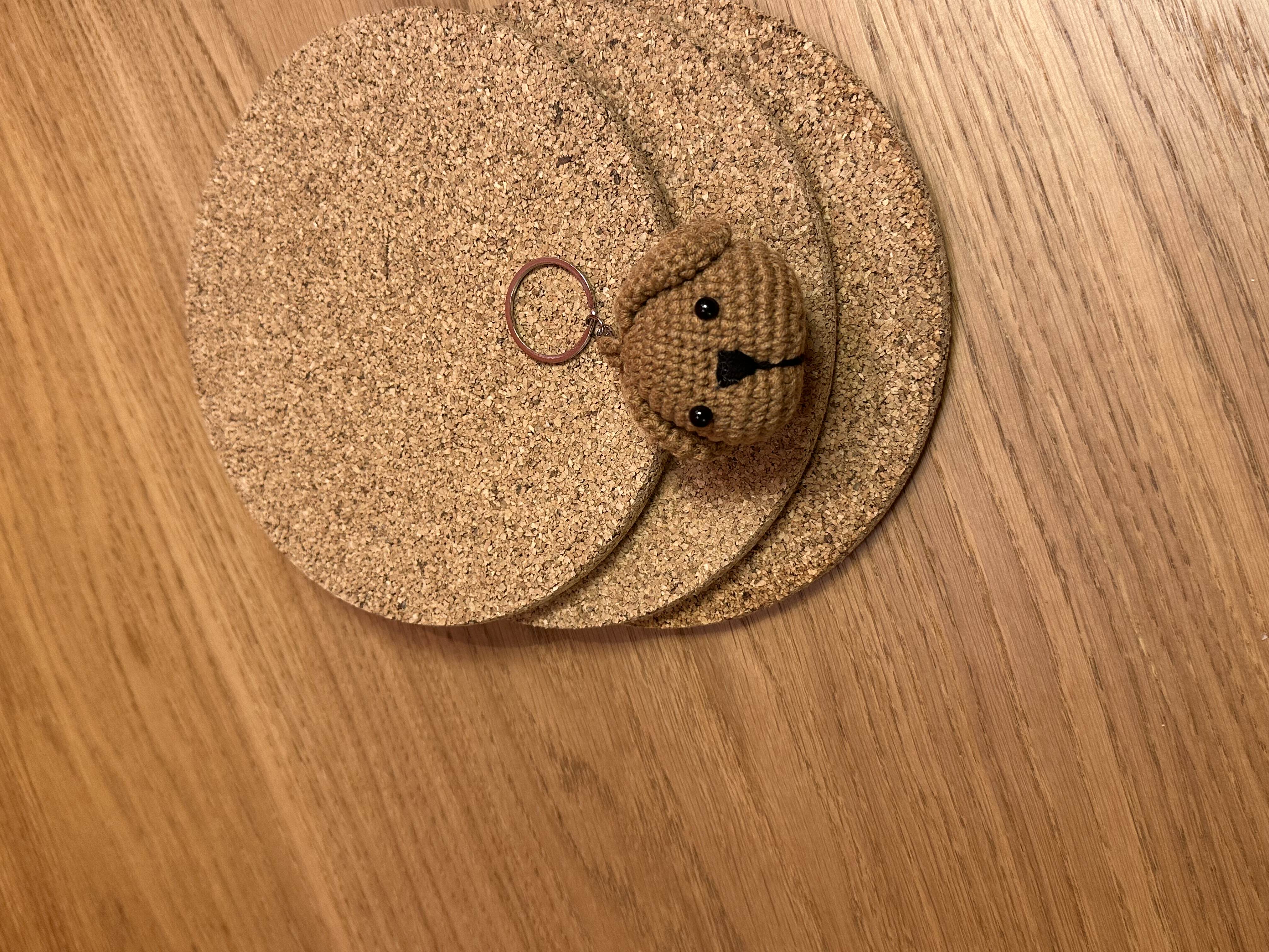 Köpek El Örgüsü Anahtarlık