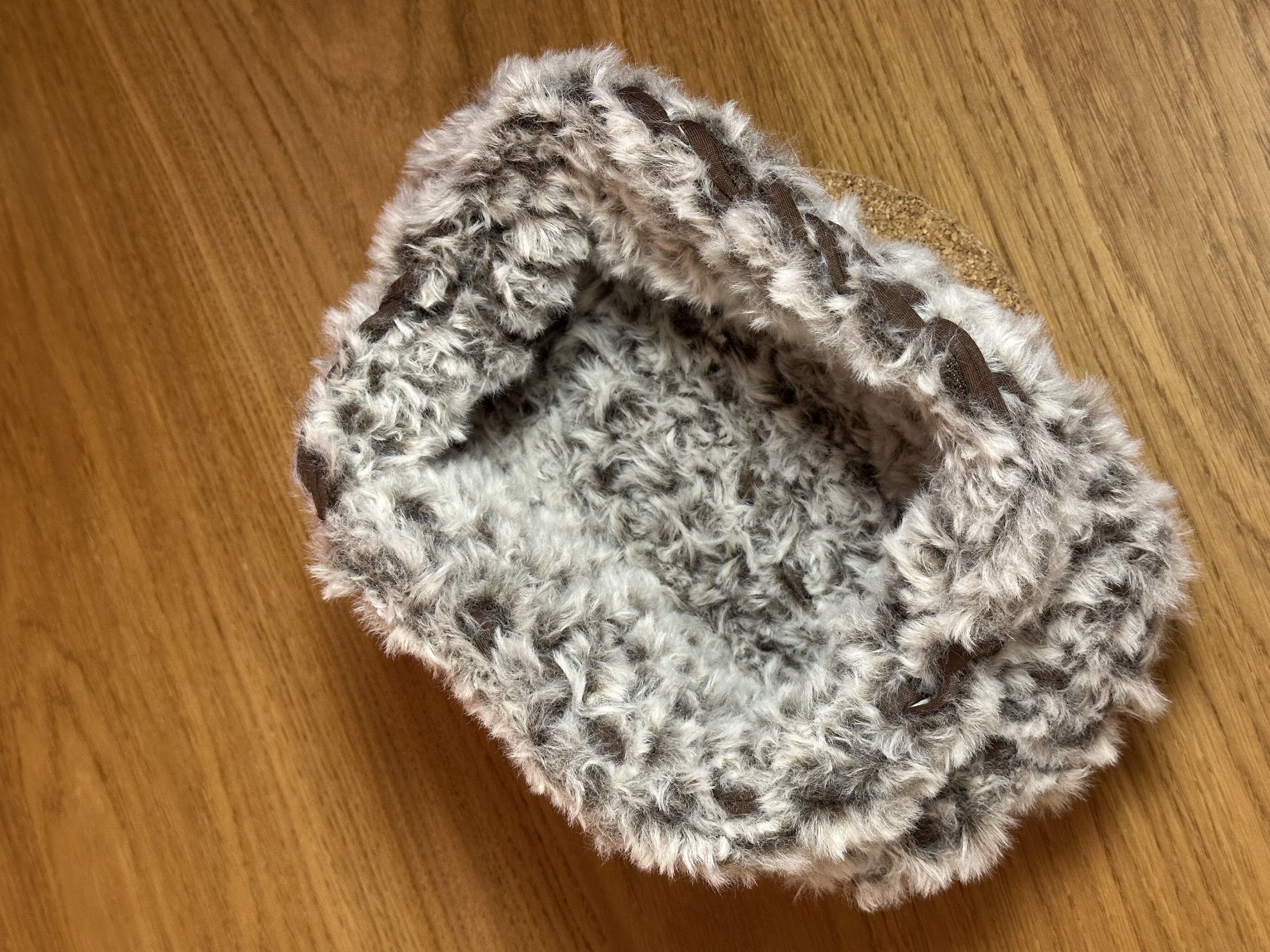 FLUFFY Clutch - Koyu Kahverengi Fluffy