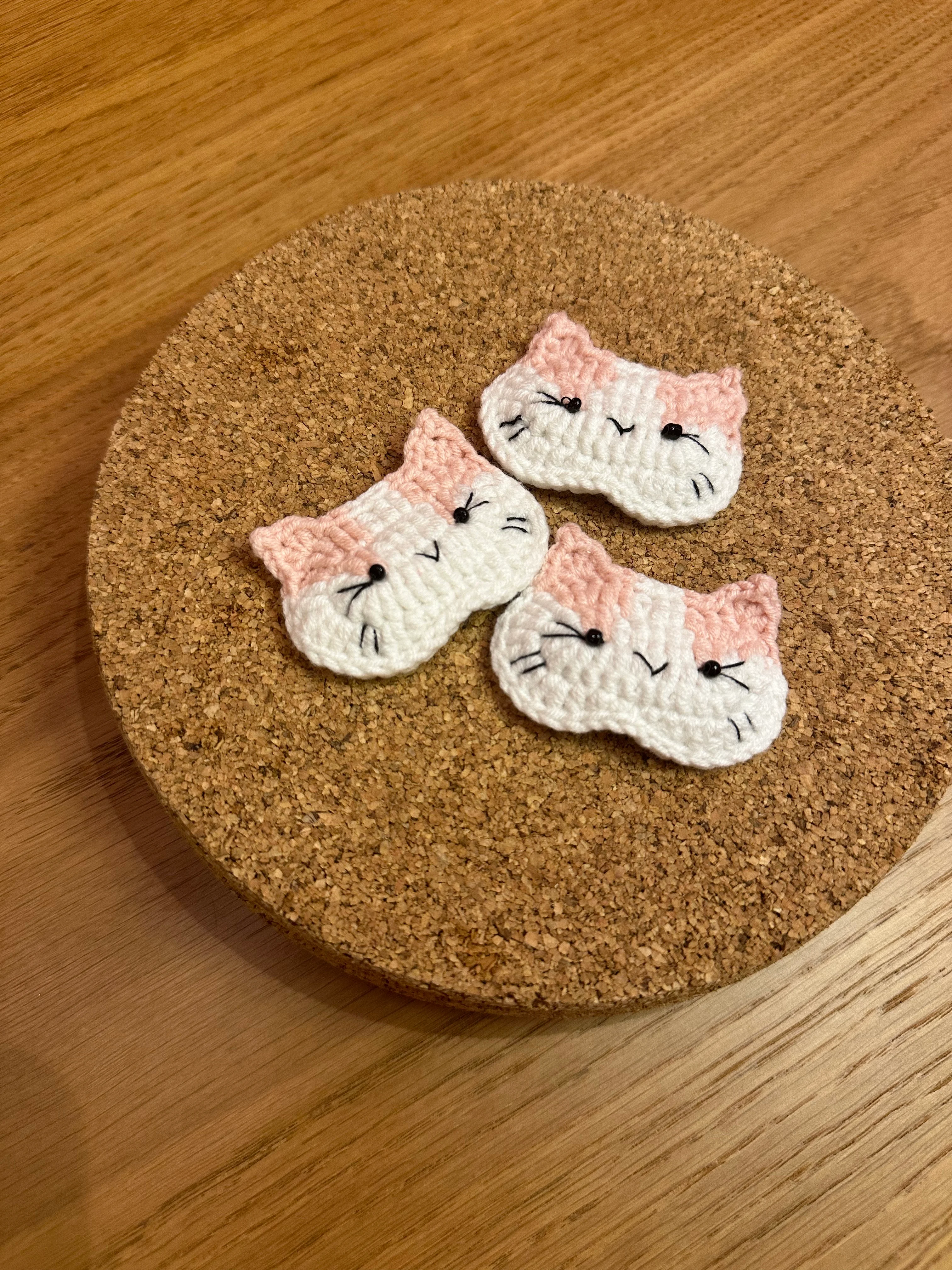 Kedi Örgü Çıtçıt Toka