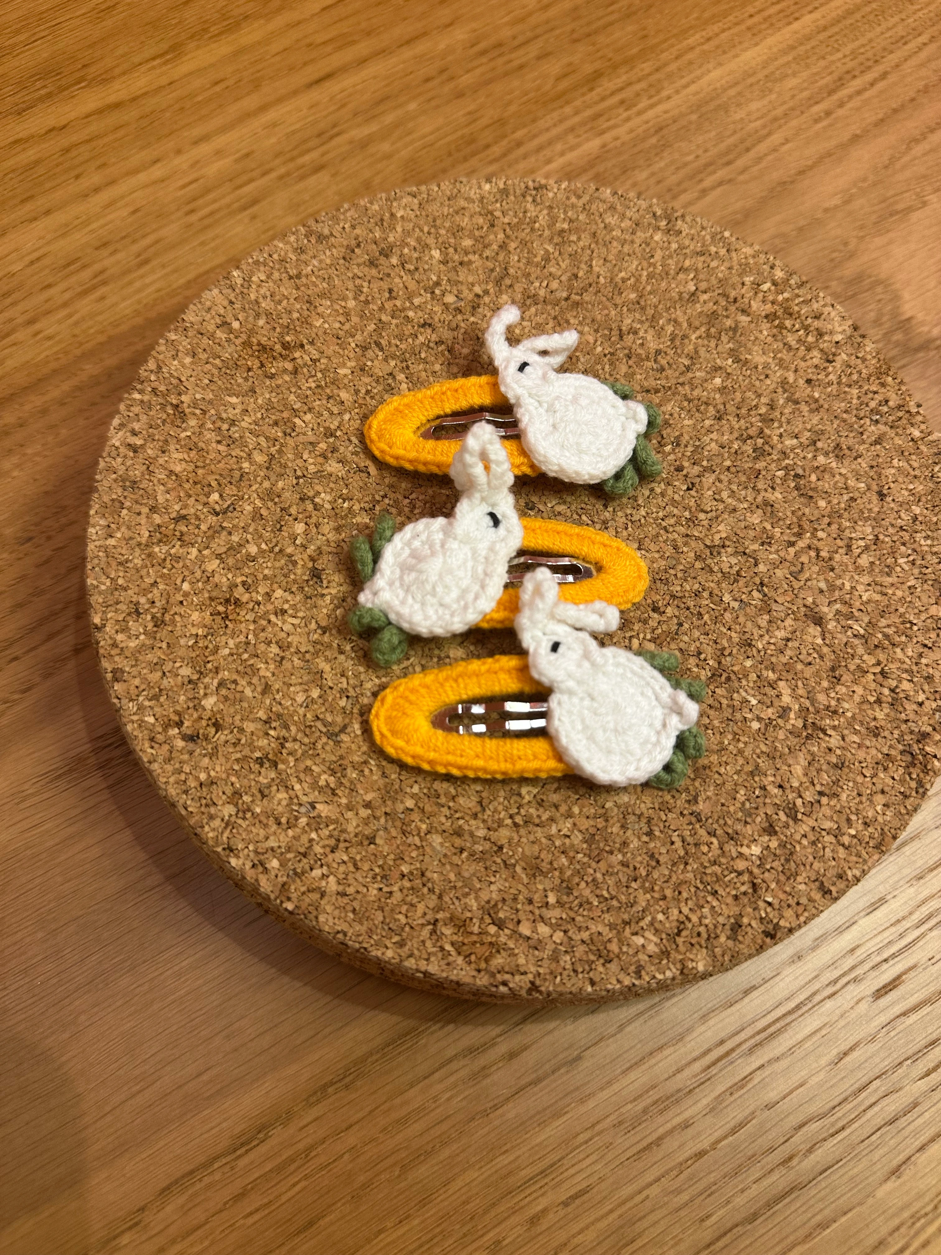 Tavşan Örgü Çıtçıt Toka