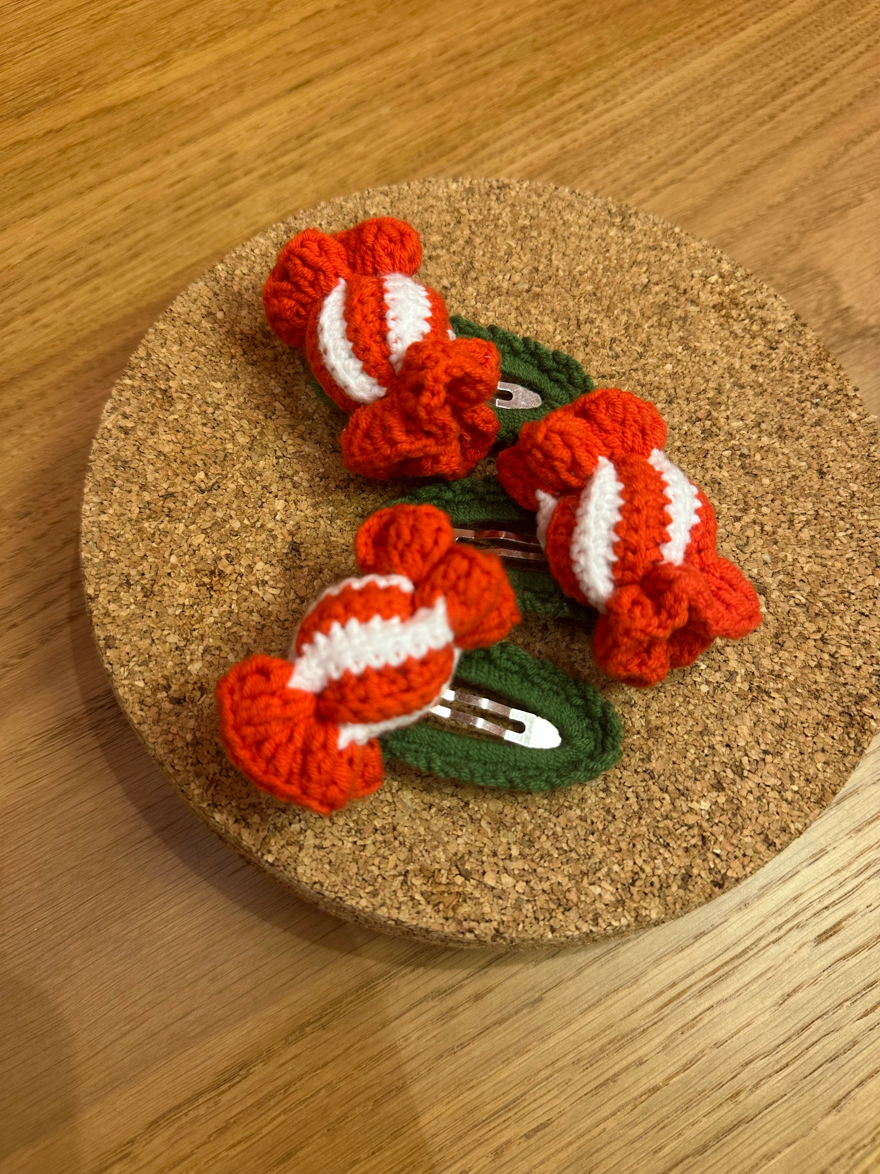 Noel Şeker Örgü Çıtçıt Toka