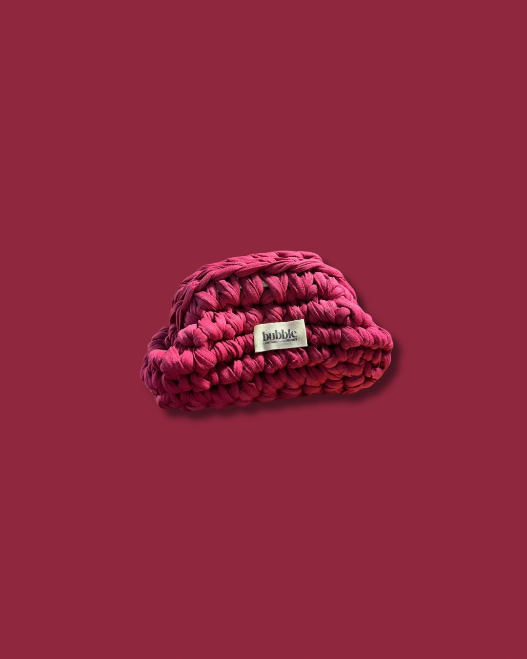 MINI Çift Renkli Makyaj Çantası/Clutch - Mürdüm