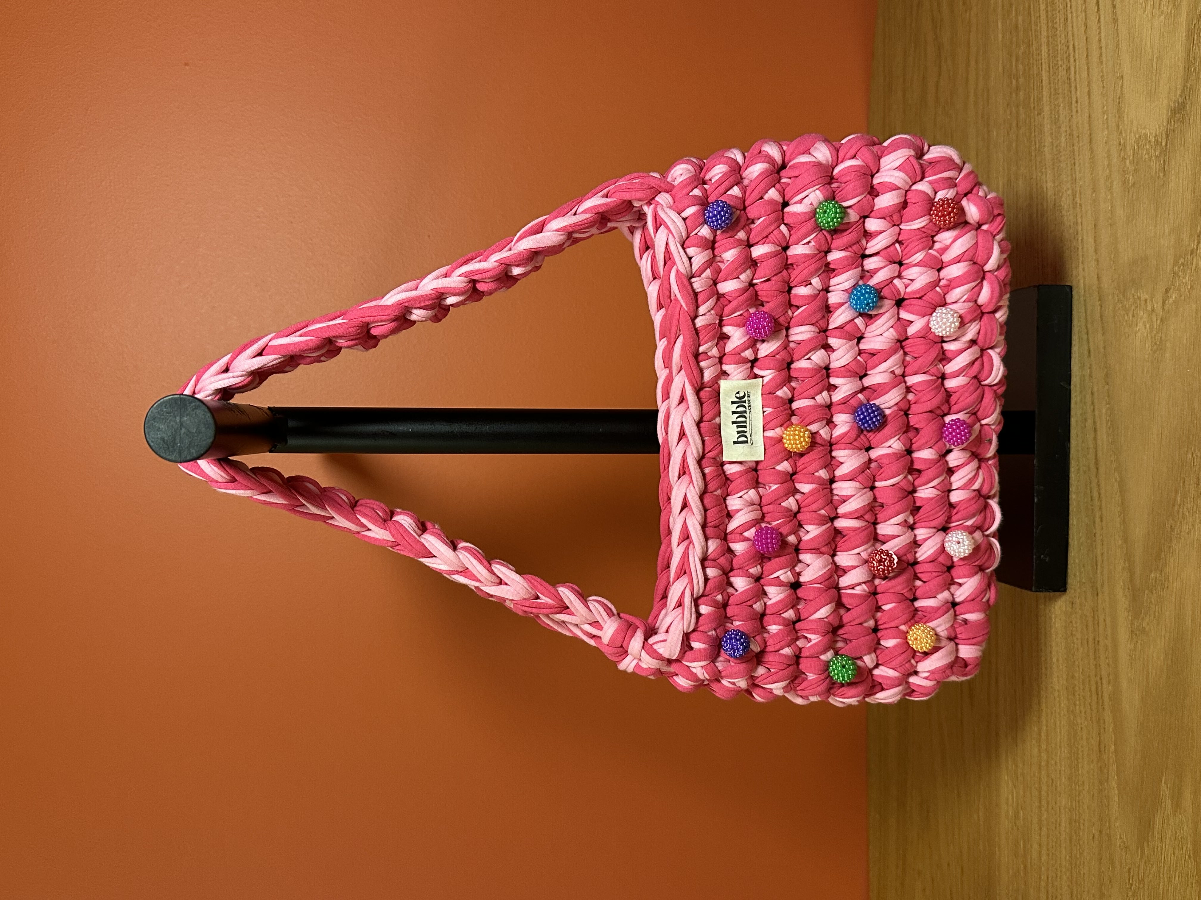 PEARL Omuz Çantası - Pembe-Açık Pembe